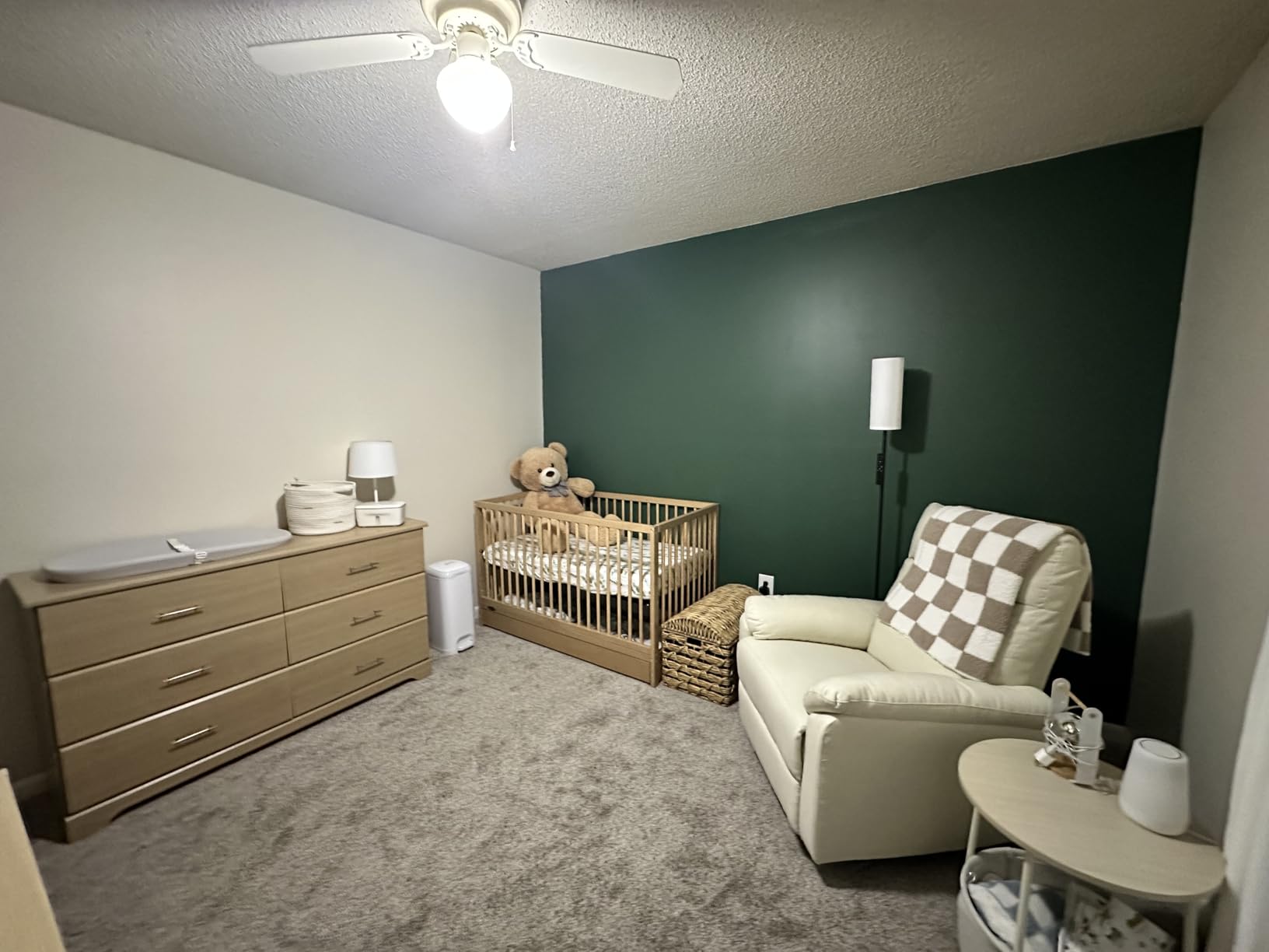 Storkcraft Brookside 2 Drawer Changing Table Dresser, White customer photo 2