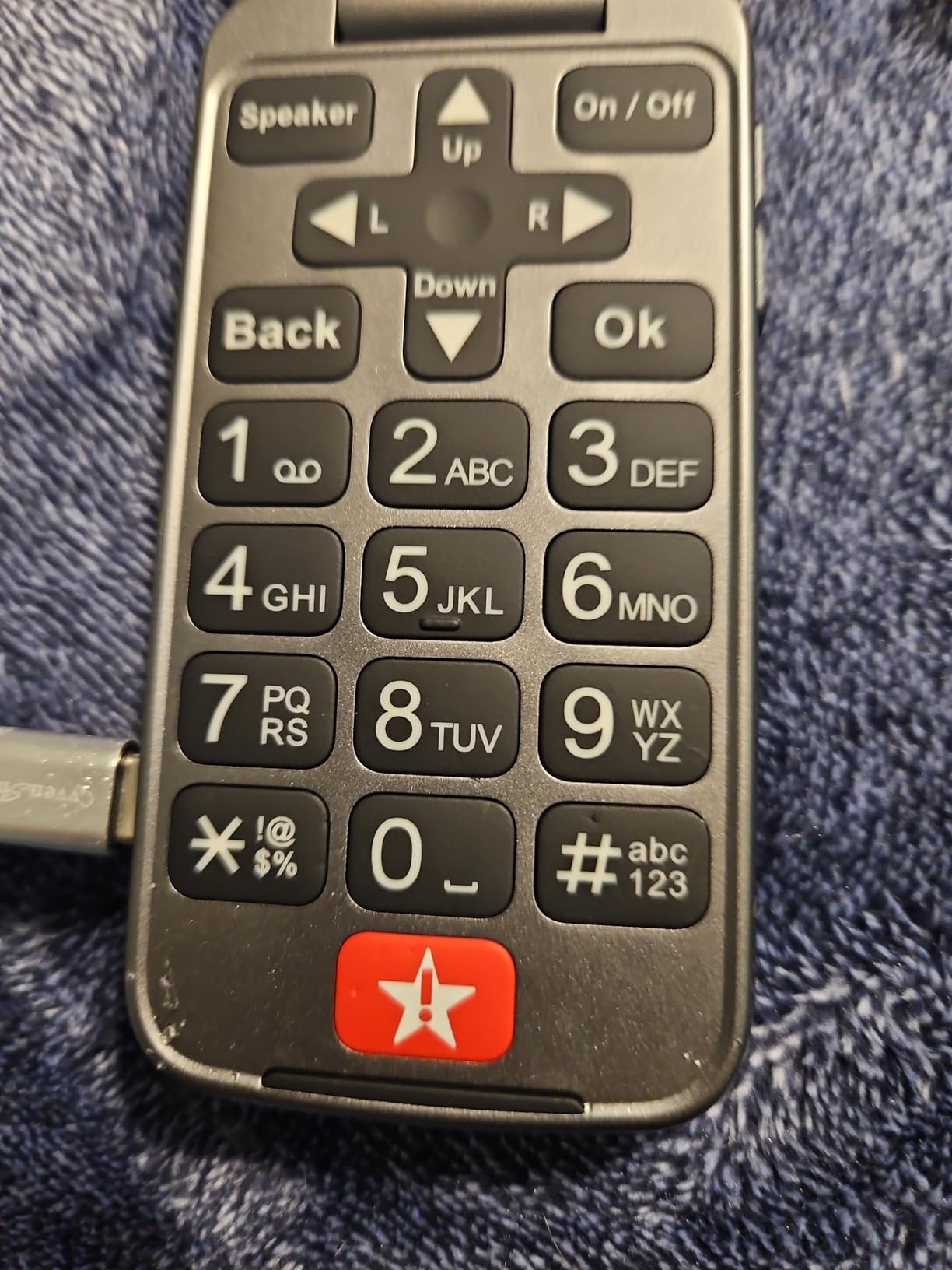 LIVELY Jitterbug Flip Cell Phone for Seniors, Flip2, Red customer photo 1