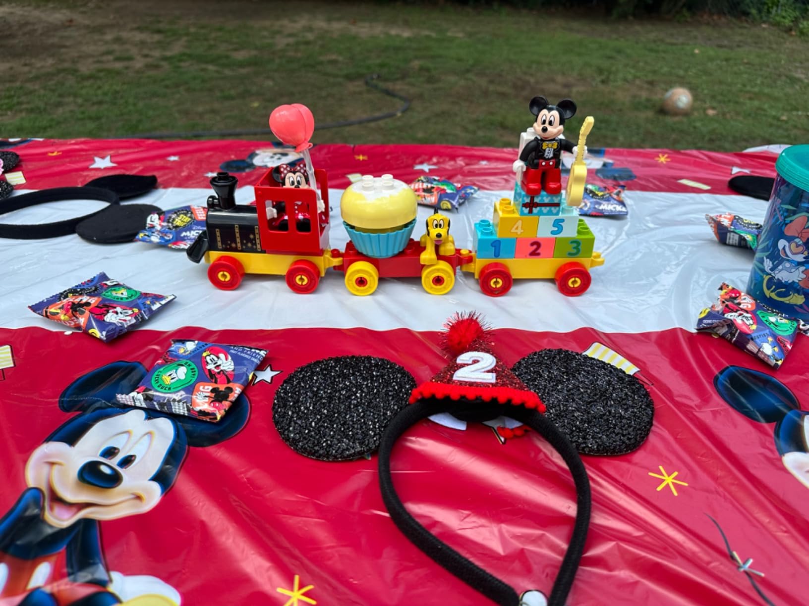 LEGO DUPLO Disney Mickey & Minnie Mouse Birthday Train Toy - Building Blocks for Toddlers, Ages 2+ - Pretend Play Learning Toy for Girls & Boys - Gift for Birthday - 10941 customer photo 1