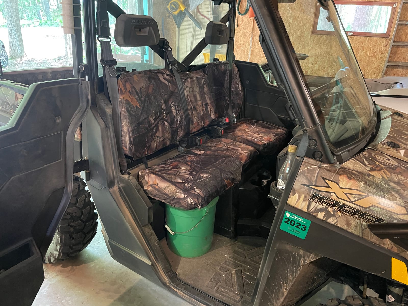KEMIMOTO 1680D UTV Seat Covers Compatible with Ranger XP 1000 2020-2026 customer photo 2