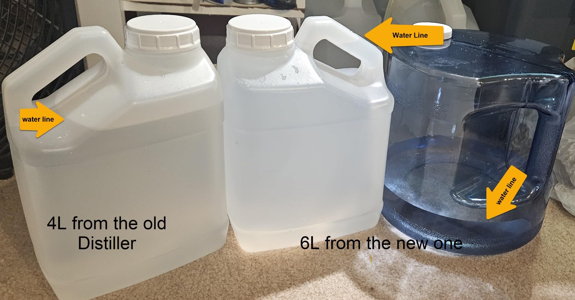 CO-Z 6L Water Distiller, Larger 1.6 Gal Countertop Home Distillers, Distilling Pure Water Machine for Home Table Desktop, Distilled Water Making Machine, Water Purifier to Make Clean Water for Home customer photo 1