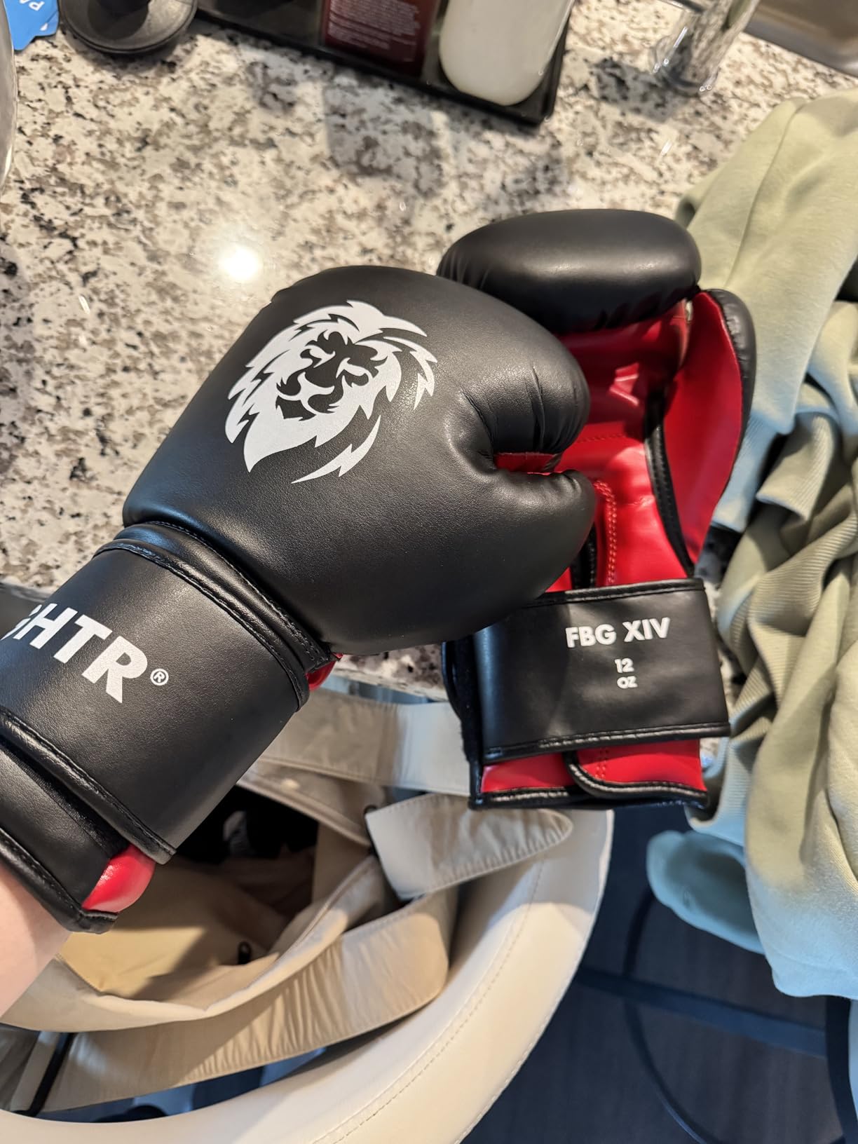 FIGHTR® Boxing Gloves - Pro Training Sparring Gloves customer photo 2