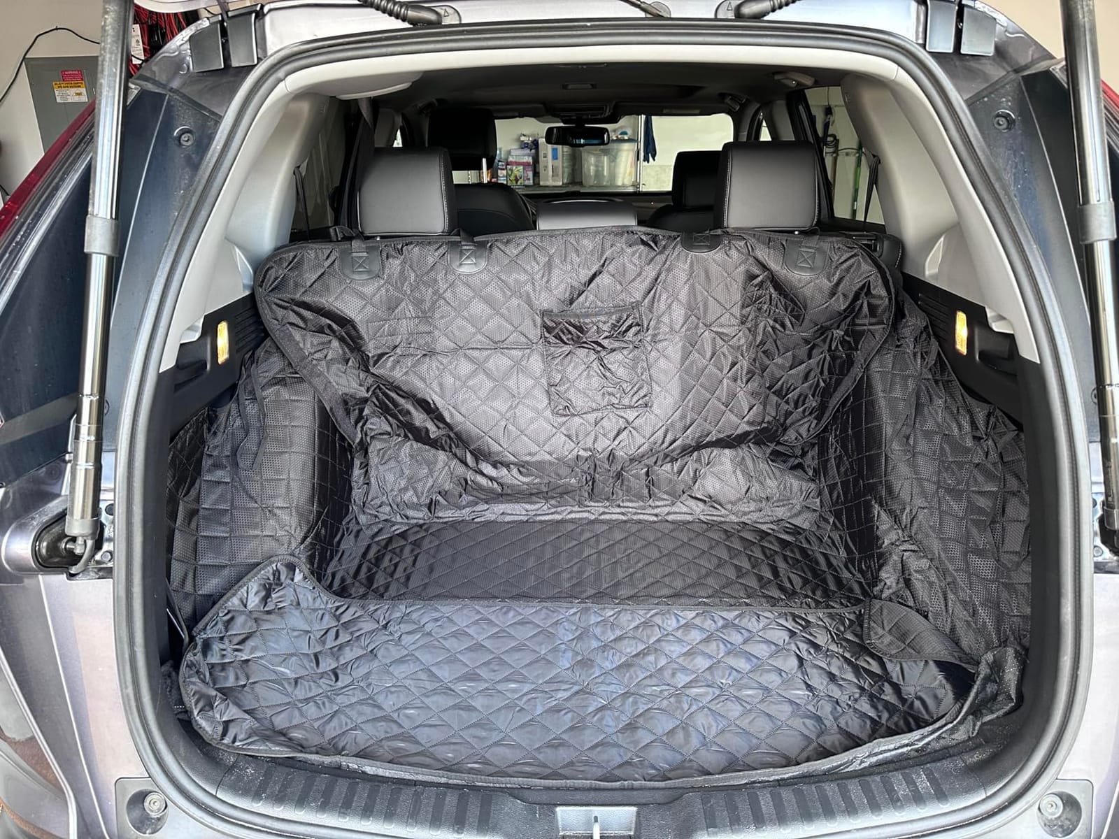 PETICON SUV Cargo Liner for Dogs, Trunk Cover with Bumper Flap Protector customer photo 1