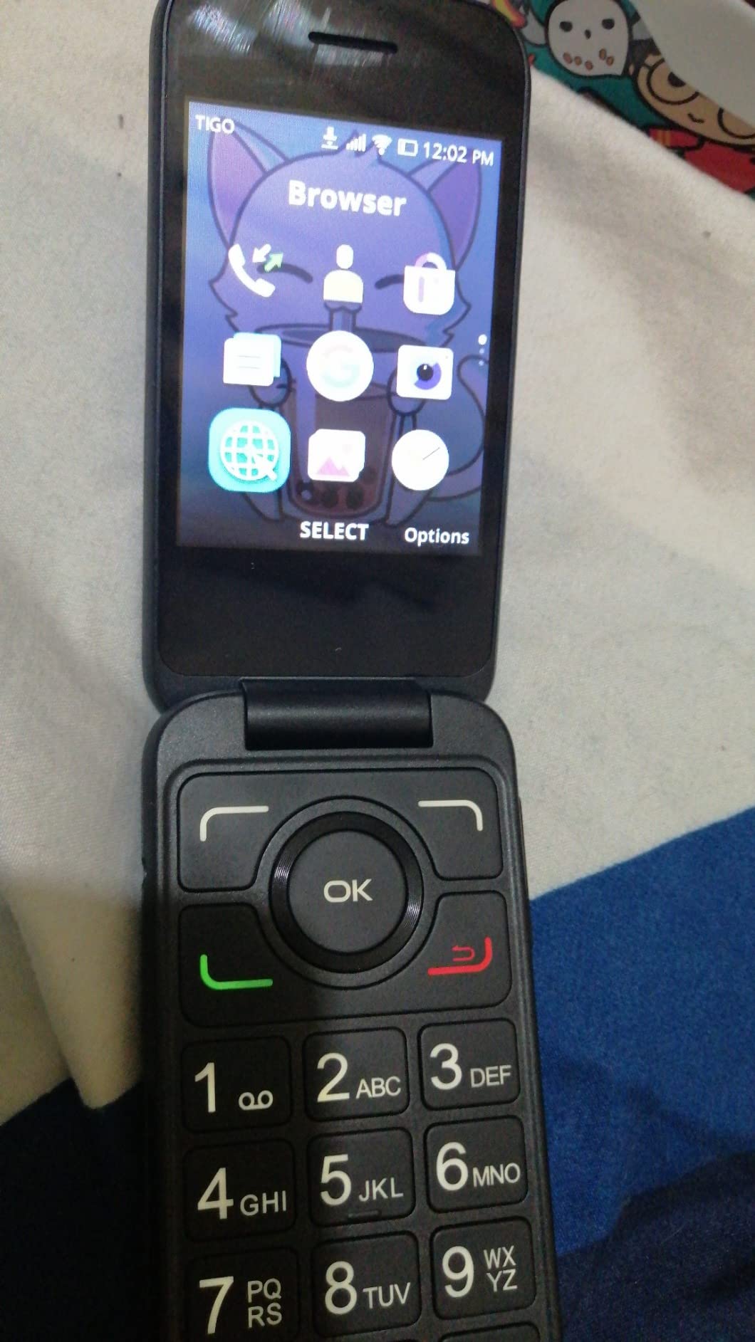 Alcatel GO FLIP 3 Black 4GB 4052W Flip Phone - For Senior Easy Use AT&T / T-Mobile Only (Renewed) customer photo 1