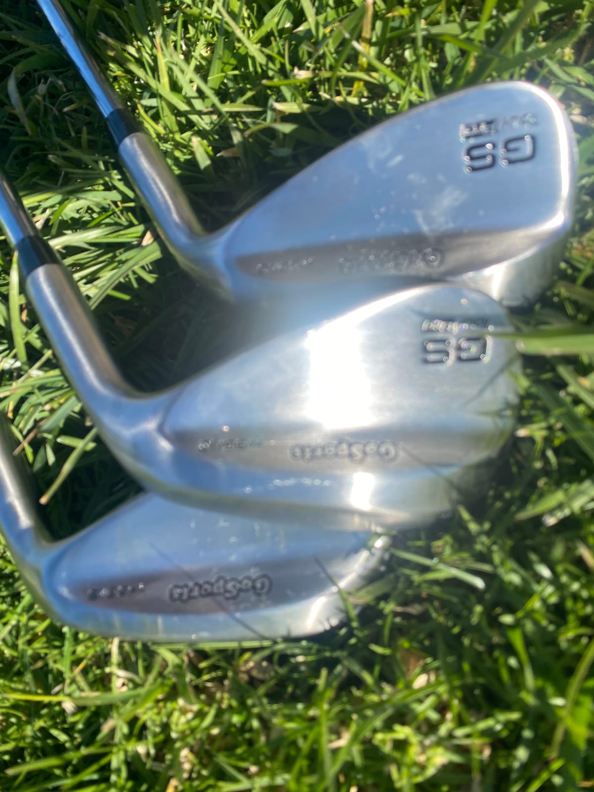 GoSports Tour Pro Golf Wedge Set – Mens Right Handed 52 Gap Wedge, 56 Sand Wedge and 60 Lob Wedge in Satin or Black Finish customer photo 2