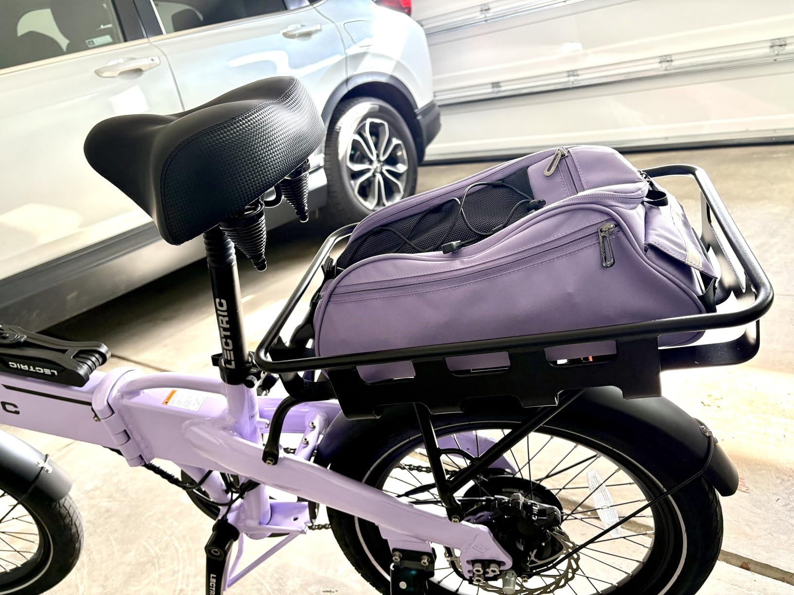MOSISO Bike Rack Bag, Waterproof Bicycle Trunk Pannier Rear Seat Pouch customer photo 1