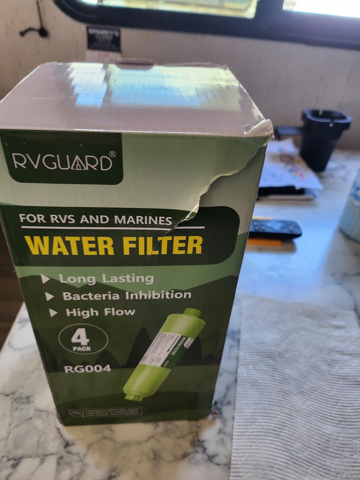 RVGUARD Inline RV Water Filter, 4 Pack customer photo 1