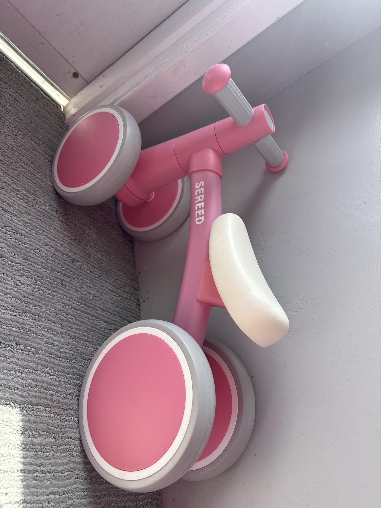 SEREED Baby Balance Bike for 1 Year Old Boy Girl, First Birthday Gift Toy customer photo 2