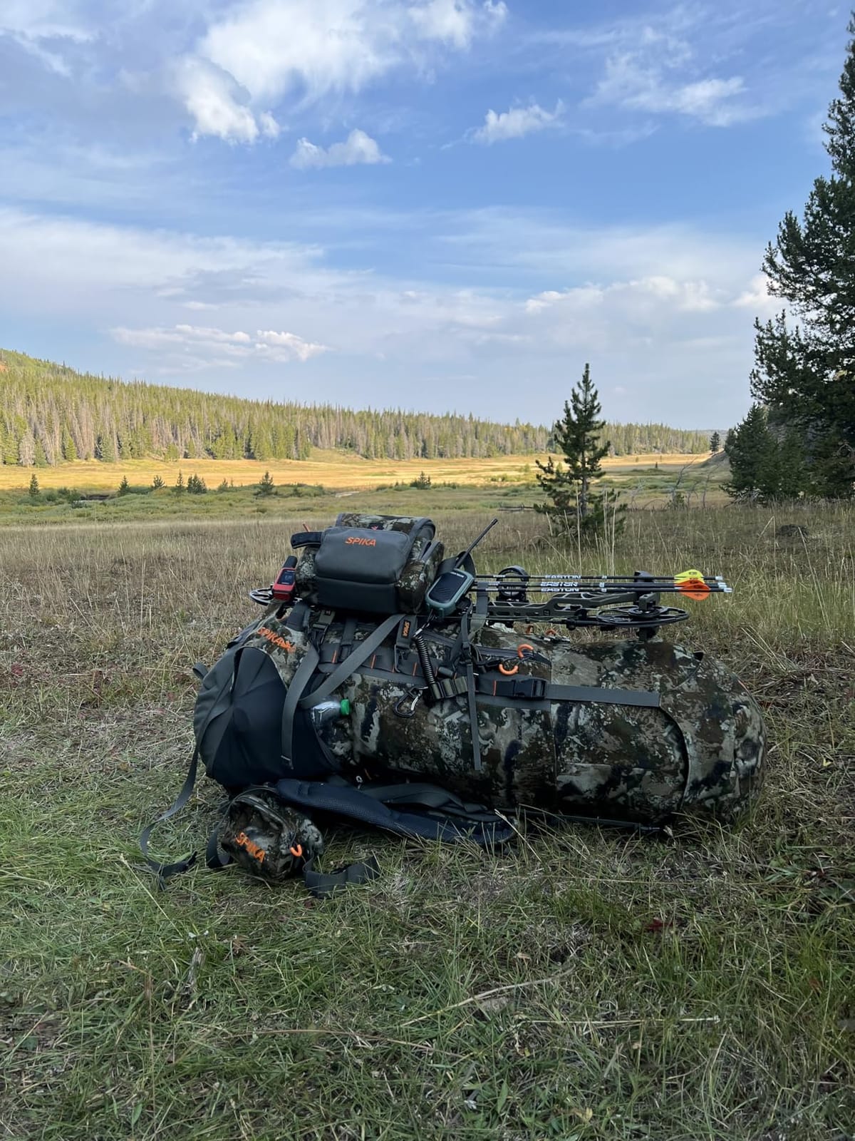 SPIKA Hunting Backpacks for Men, Meat Hauler Frame Pack with Rifle Holder, 40L/80L Extendable + Capacity for Bow Rifle Gun customer photo 1