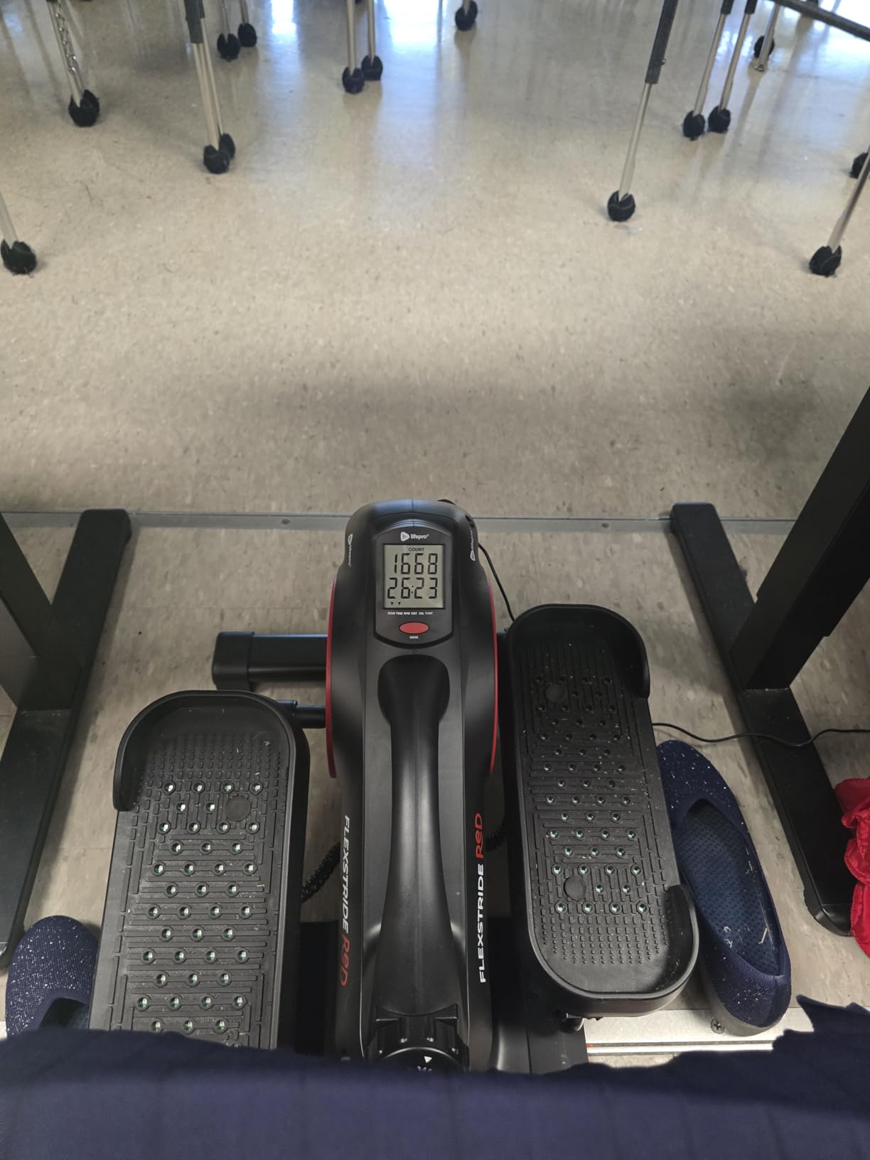 Lifepro Flexstride Under Desk Elliptical with Red Light Therapy Option customer photo 2