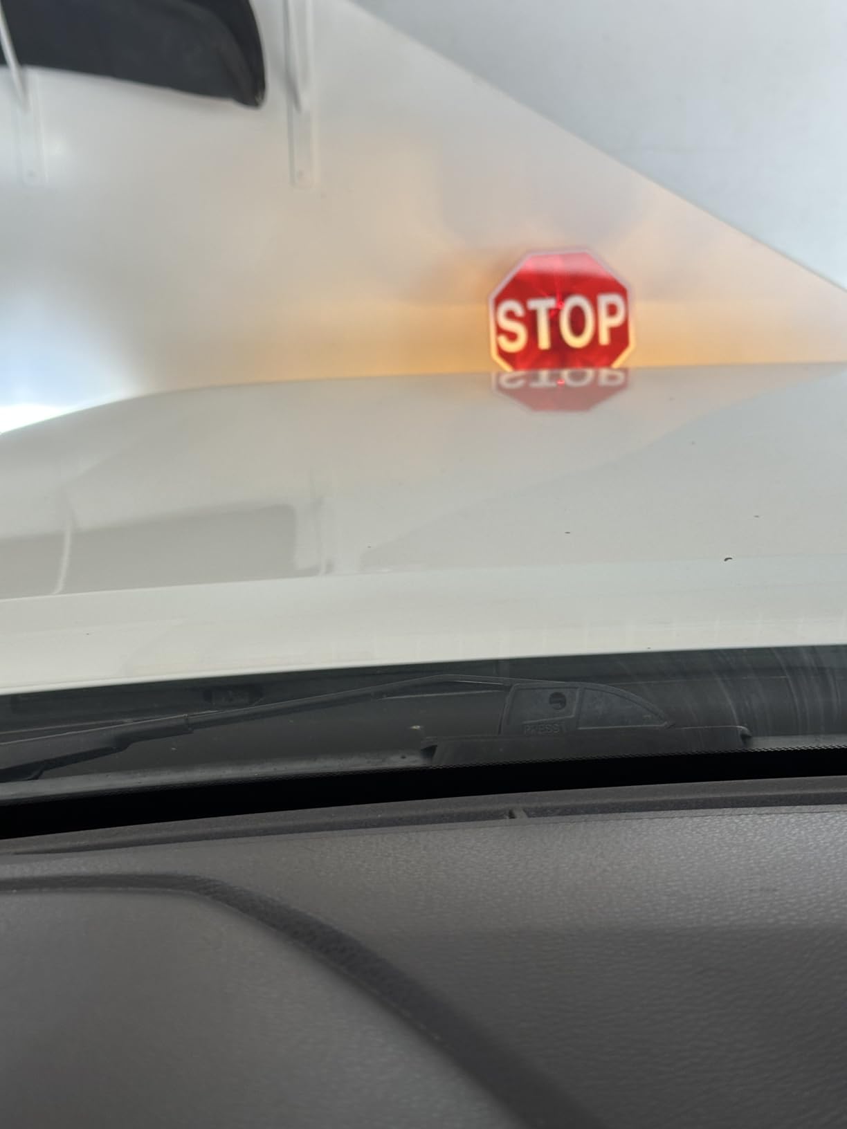 Securityman Garage Parking Aid with LED Stop Sign [Upgraded Base] – Large 7