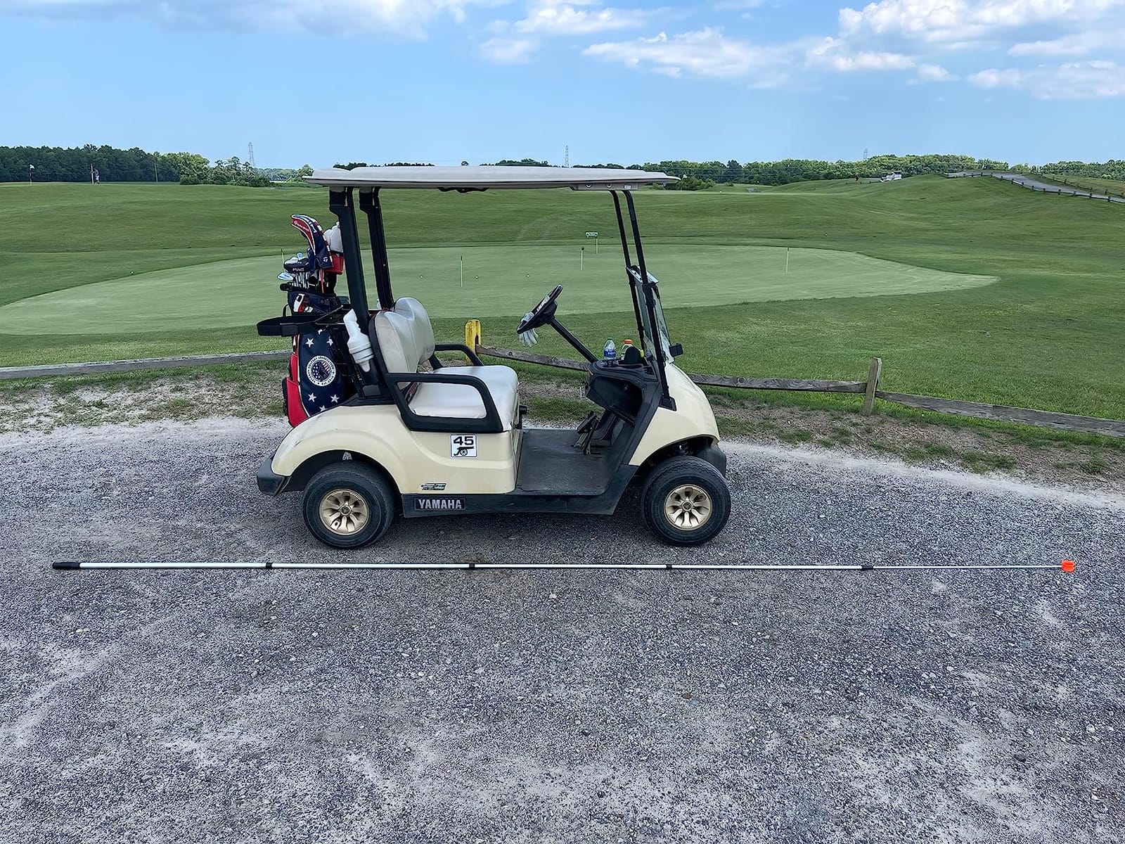 Orlimar Fluorescent Head Golf Ball Retriever for Water, 12/15/18 Foot Telescopic Design customer photo 2