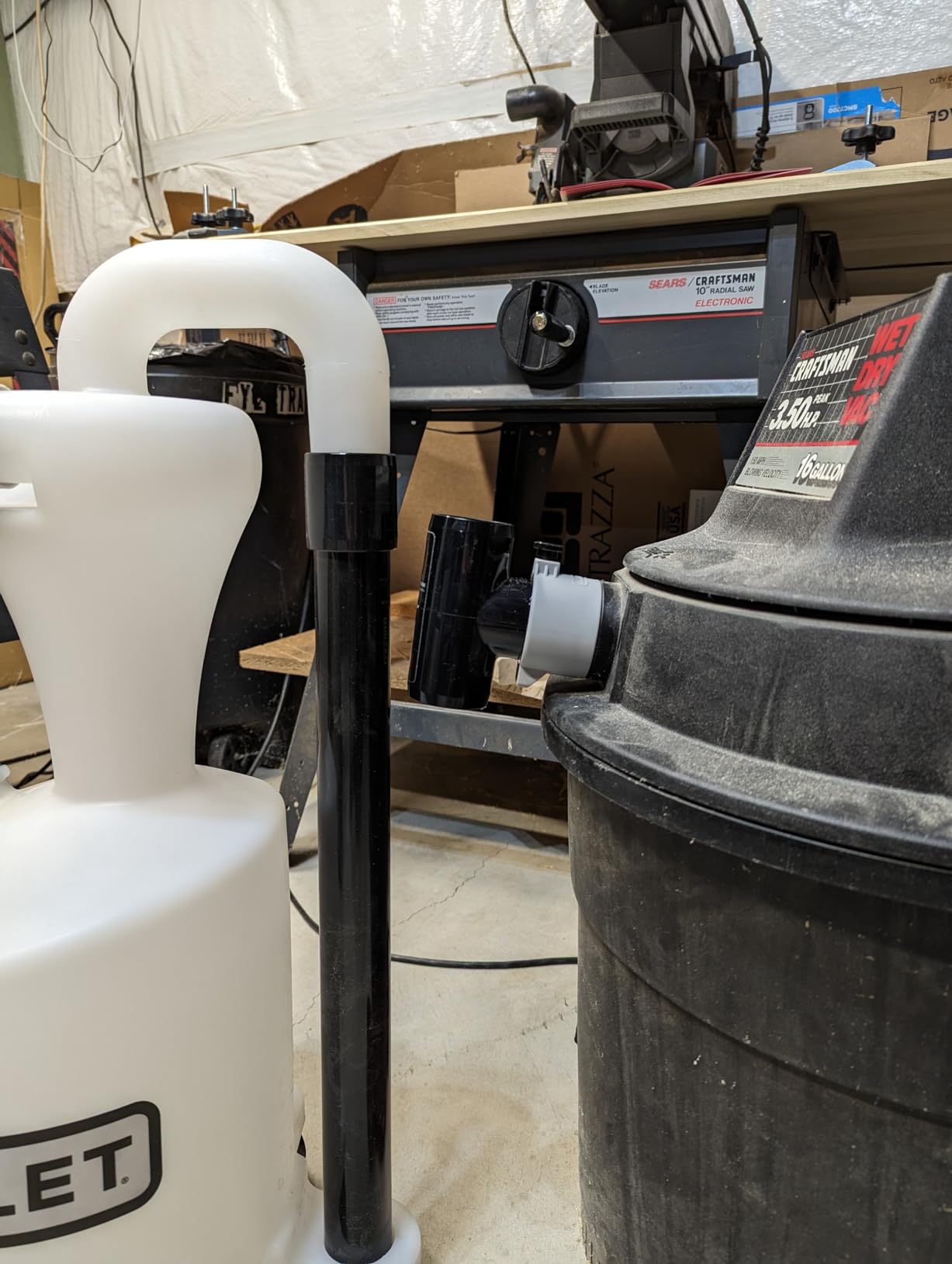 Mullet Cyclone Dust Collector, High-Speed Separator for Shop Vac customer photo 1
