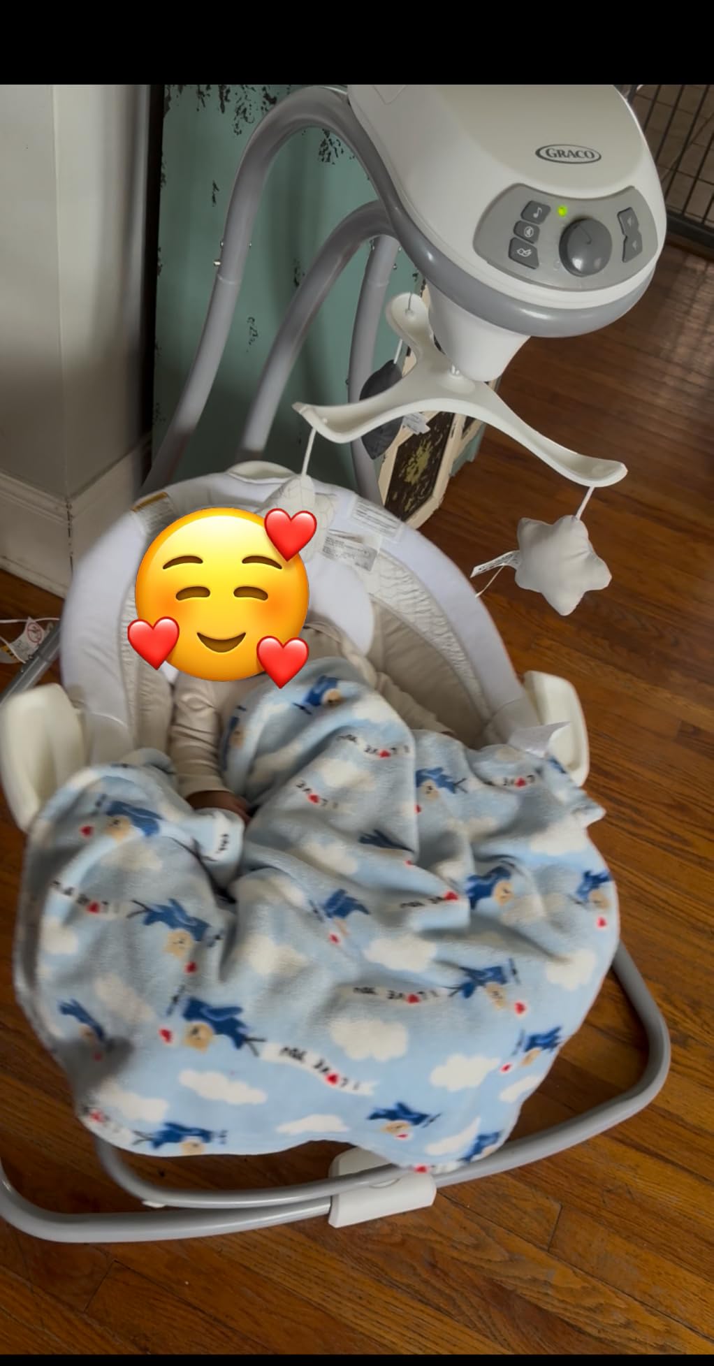 Graco DuetConnect LX 2-in-1 Baby Swing and Bouncer, Redmond customer photo 1
