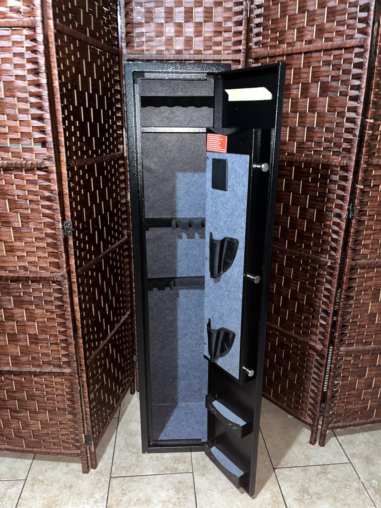 Kaer 4-5 Biometric Gun Safe for Rifles and Pistols,Long Rifle Safe for Home customer photo 2