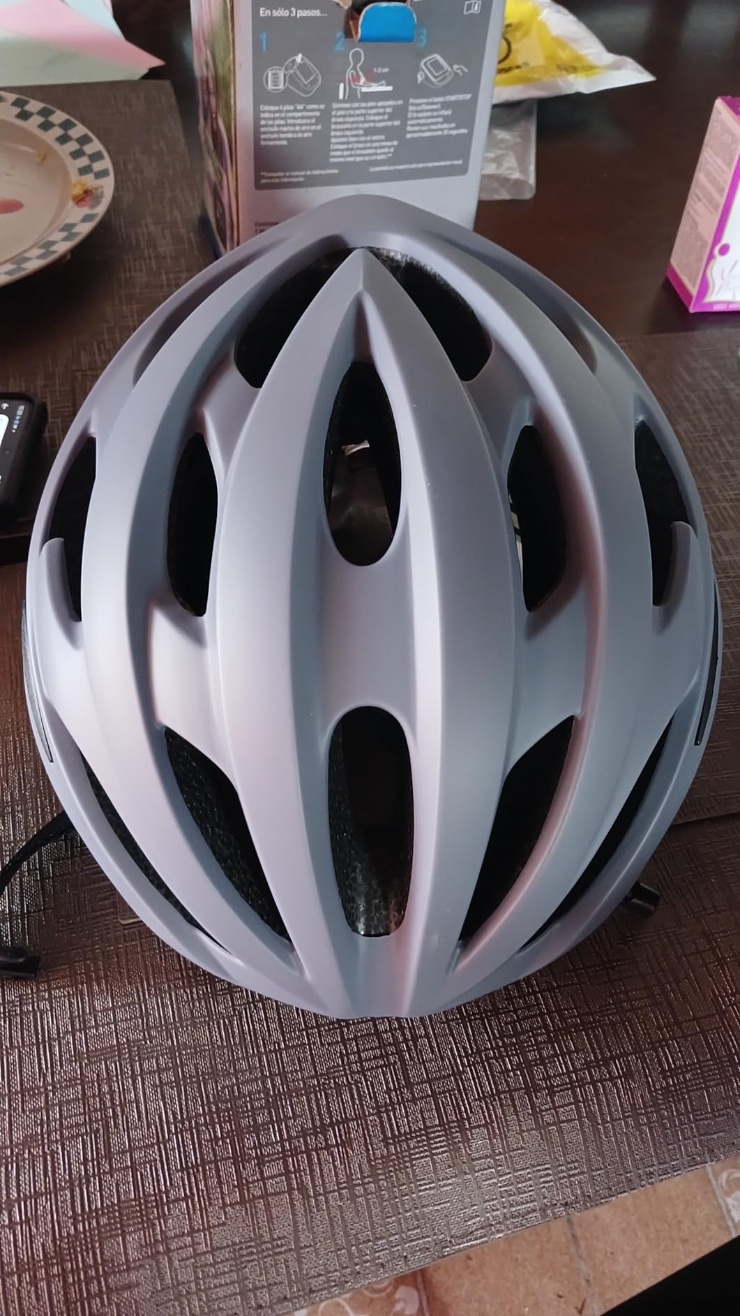 Retrospec Silas Road Bike Helmet with 24 Air Vents & Built-in LED Safety Light - Adjustable Adult Cycling Protection 54-61cm - Padded & Lightweight Design customer photo 1