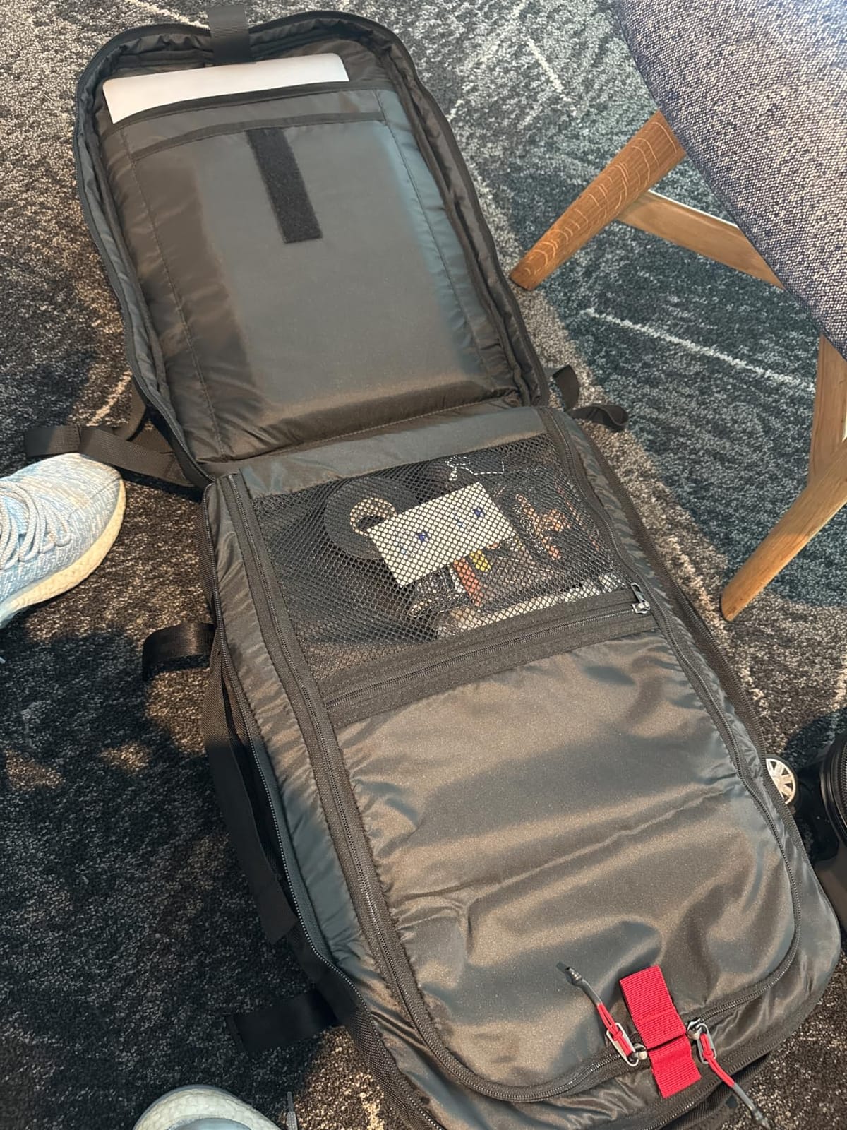 tomtoc Travel Backpack 40L, TSA Carry On Bag Flight Approved, PFAS Free customer photo 2