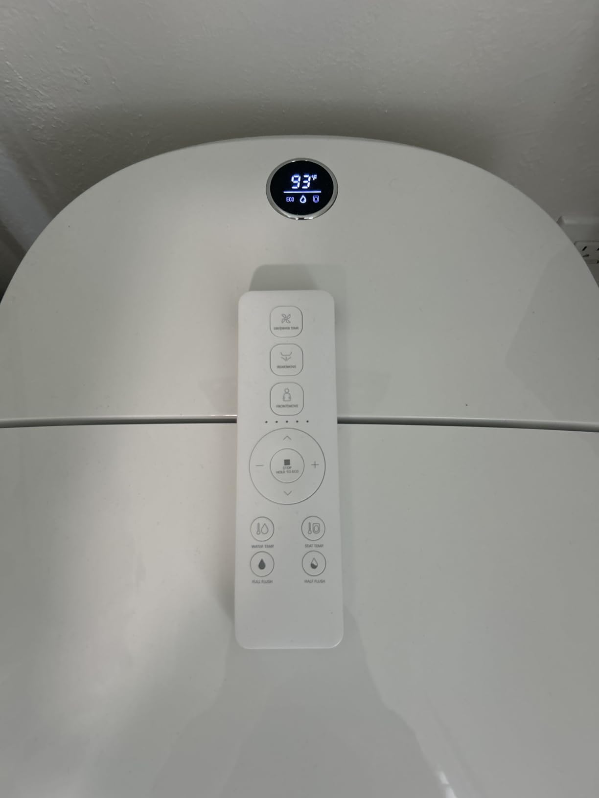 EPLO Smart Toilet,One Piece Bidet for Bathrooms,Modern Elongated Toilet with Multiple Washing,Warm Water,Dual Auto Flush,Foot Sensor Flush,Heated Seat,Electric Tankless Toilets with LED Display E16 customer photo 1