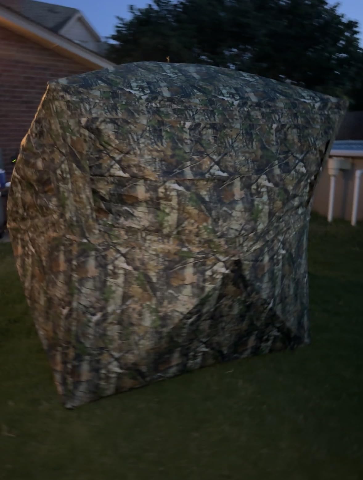 TIDEWE Hunting Blind, 270°/360° See Through Ground Blind customer photo 2