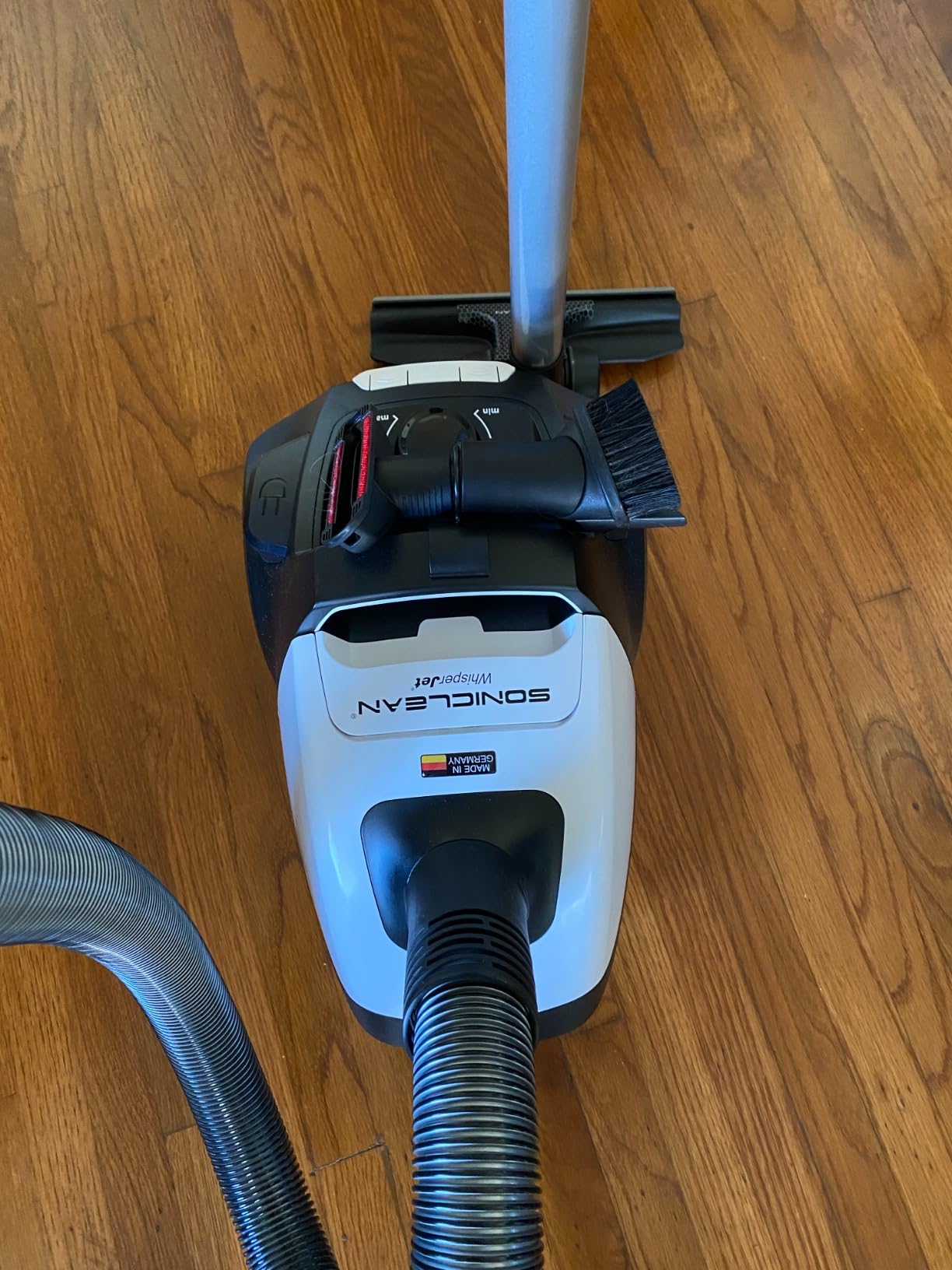Soniclean WhisperJet C2 Canister Vacuum Cleaner - Ultra-Quiet Operation - U15 ULPA Filtration - Designed in Germany customer photo 2
