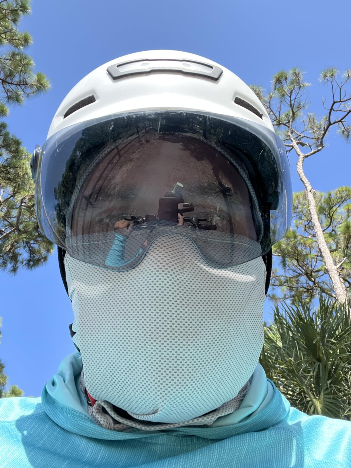 ILM Adult Bike Helmet with LED Front Back Light Bicycle Helmets E3-10L customer photo 2
