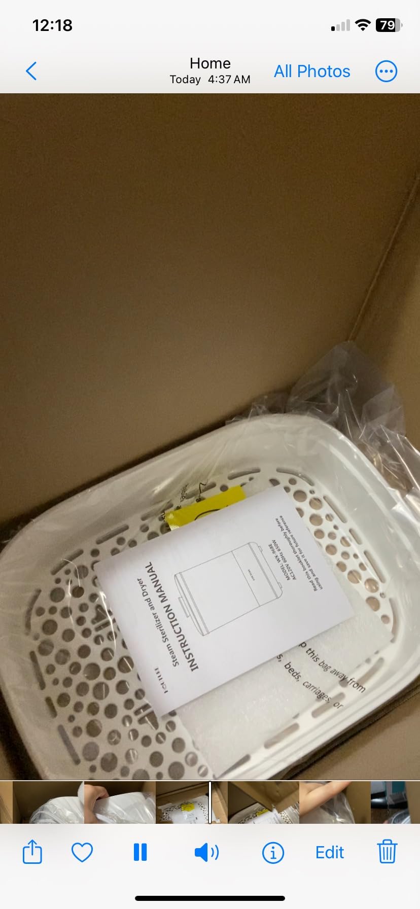 HAUTURE 6-in-1 Baby Bottle Sterilizer and Dryer, Large Capacity customer photo 2
