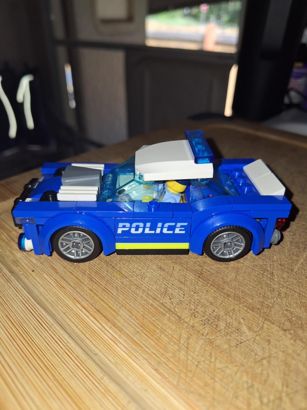 LEGO City Police Car Toy 60312 for Kids 5 Plus Years Old with Officer Minifigure, Small Gift Idea, Adventures Series, Car Chase Building Set customer photo 1