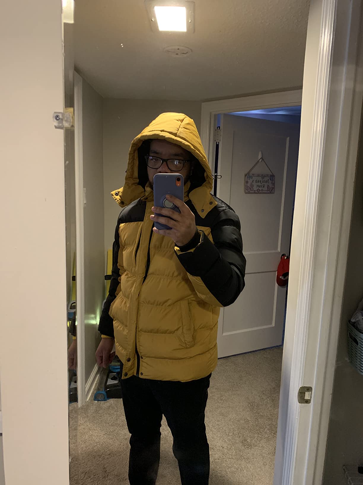 CREATMO US Men's Puffer Jacket Waterproof Winter Parka jacket Warm Thicken Ski Coat customer photo 1