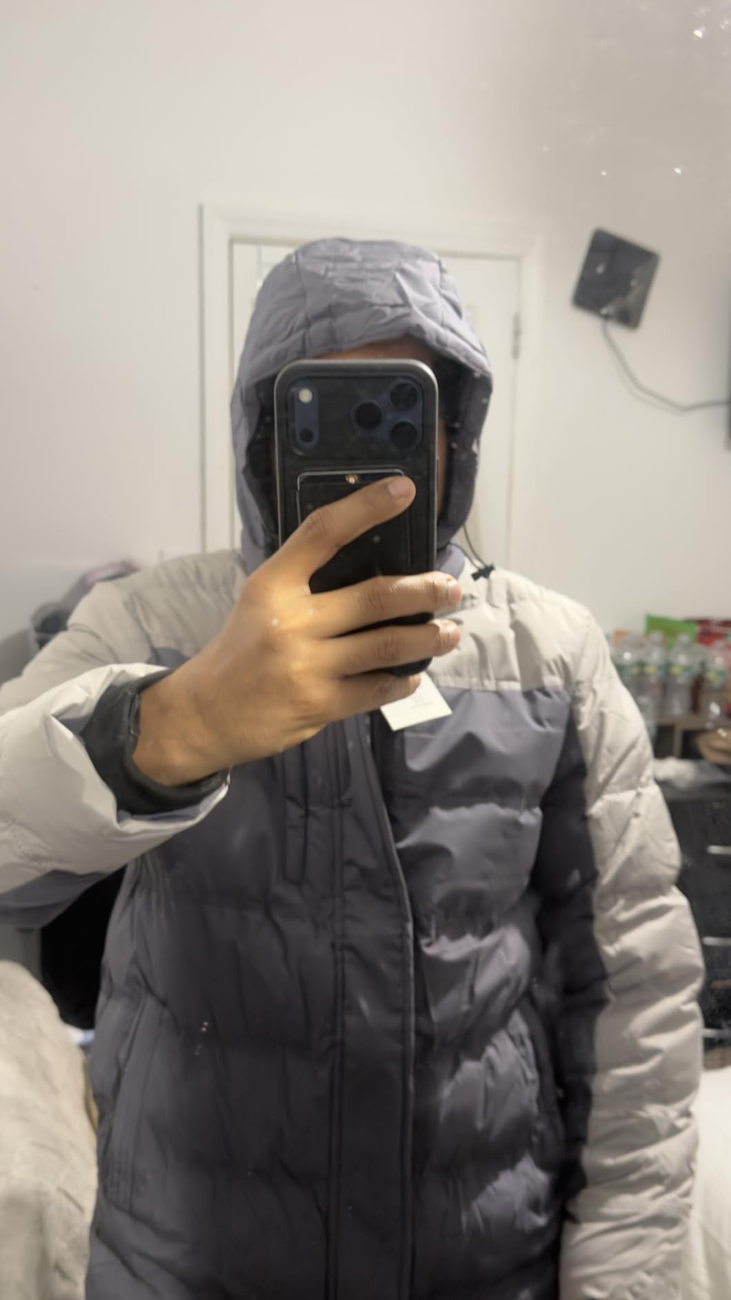 CREATMO US Men's Puffer Jacket Waterproof Winter Parka jacket Warm Thicken Ski Coat customer photo 2