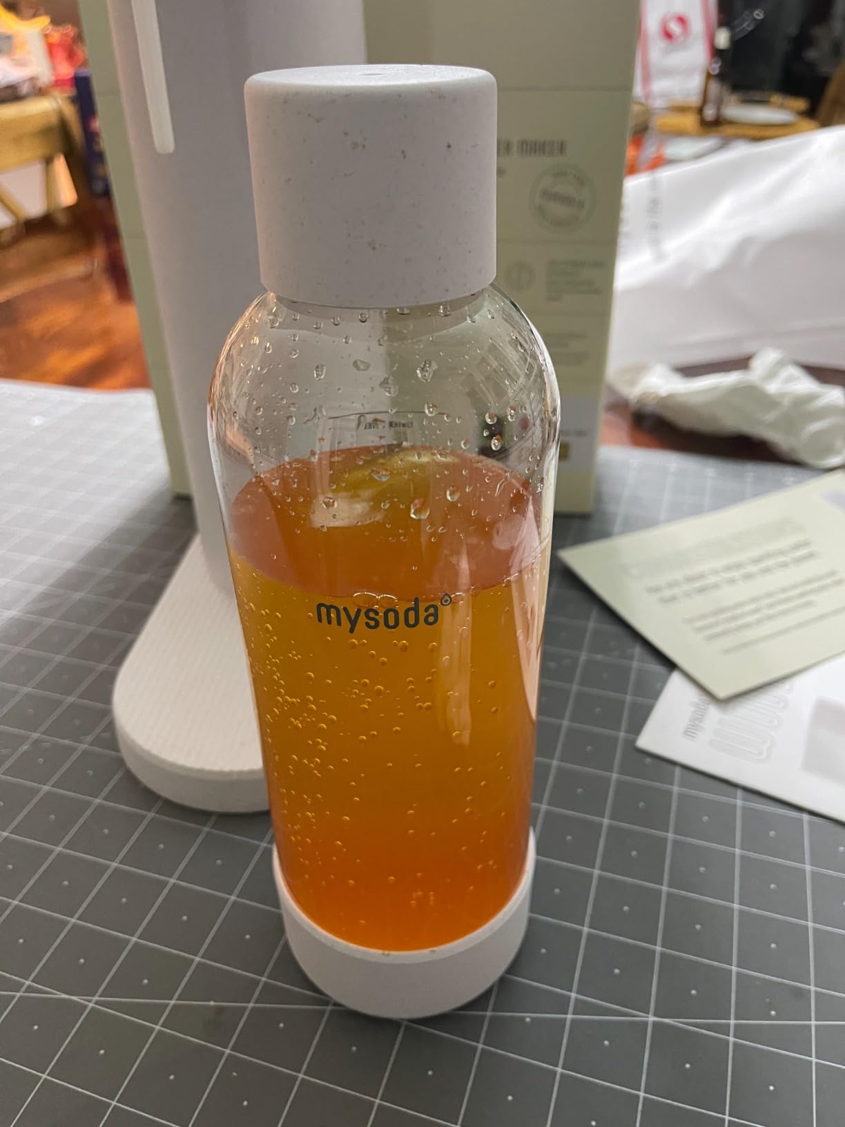 Mysoda Woody Sparkling Water Maker with 1L Bottle - Premium Quality - Black customer photo 1