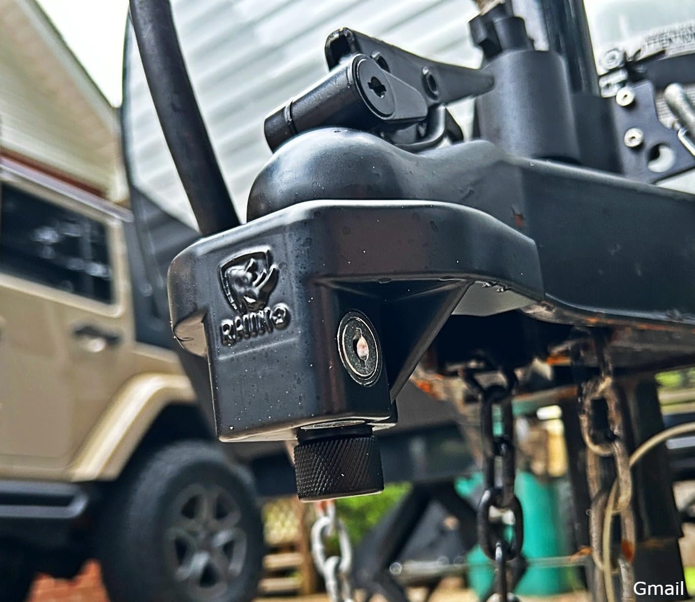 Rhino USA Trailer Coupler Lock Kit (2-5/16in Trailers) - Anti-Theft Steel customer photo 1