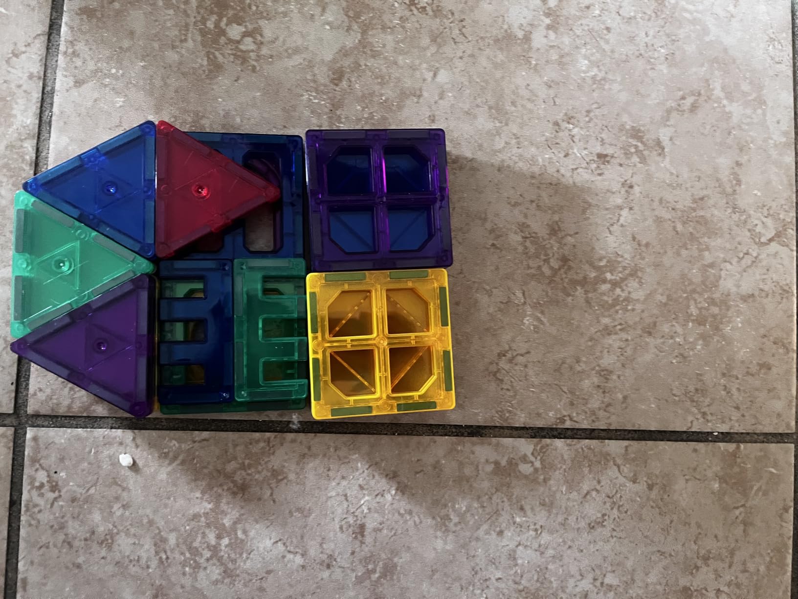 Magnetic Tiles Toddler Toys Magnetic Building Blocks for Kids Ages 3-12 STEM Educational Toys for Girls & Boys Sensory Toys for Kids with Autism Classroom Must Haves Outdoor Toys customer photo 1