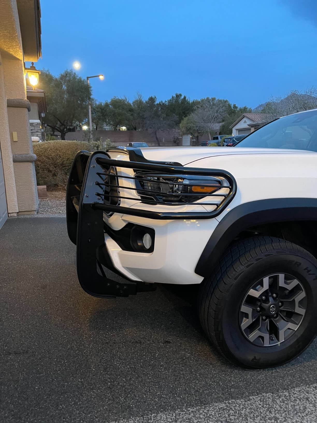 HECASA Brush Guard Bumper Grille Compatible with 2016-2023 Tacoma customer photo 1