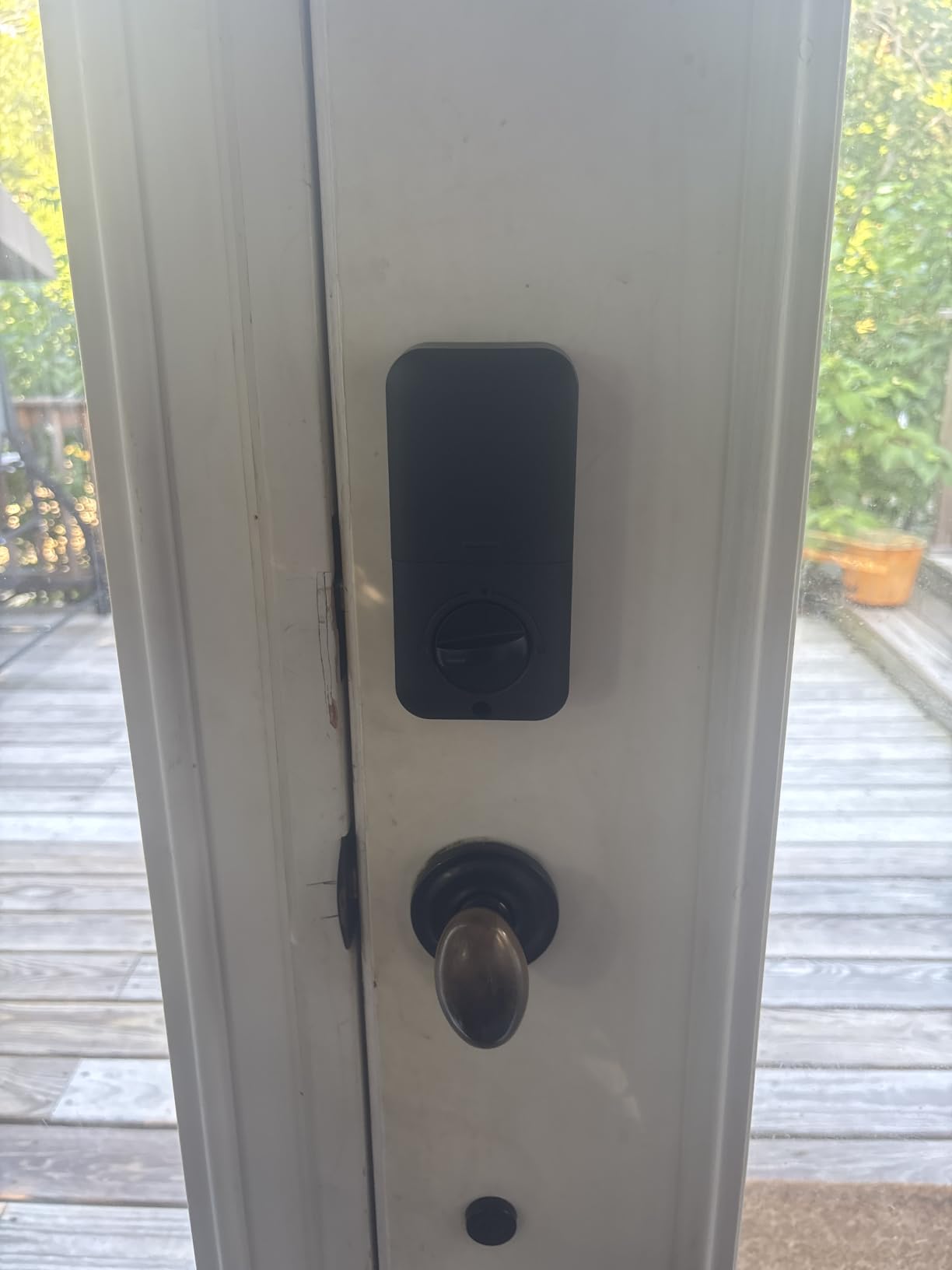 TEEHO TE001 Keyless Entry Deadbolt with Keypad for Front Door, Matte Black customer photo 1