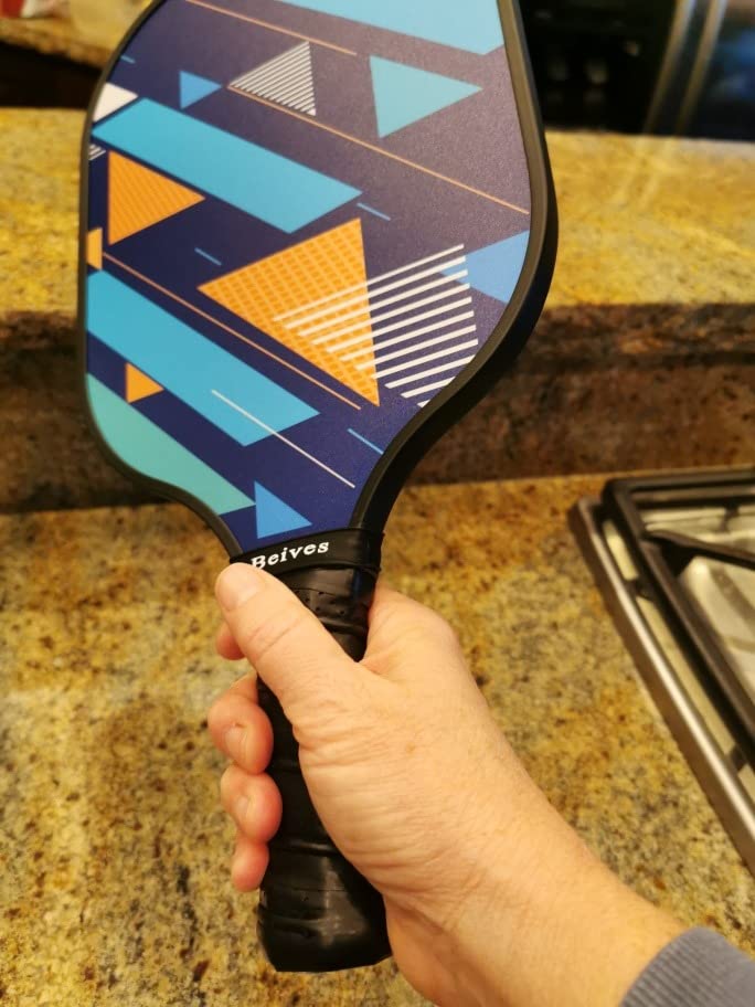 Pickleball Paddles Set of 4, Fiberglass Rackets USAPA Approved customer photo 2
