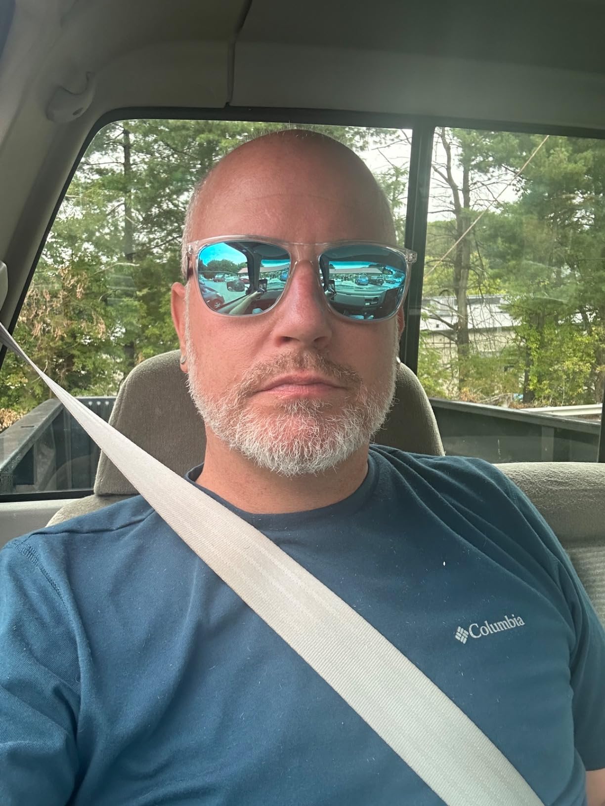 ZENOTTIC Square Polarized Sunglasses Men: Ultralight Carbon Fiber UV400 customer photo 2