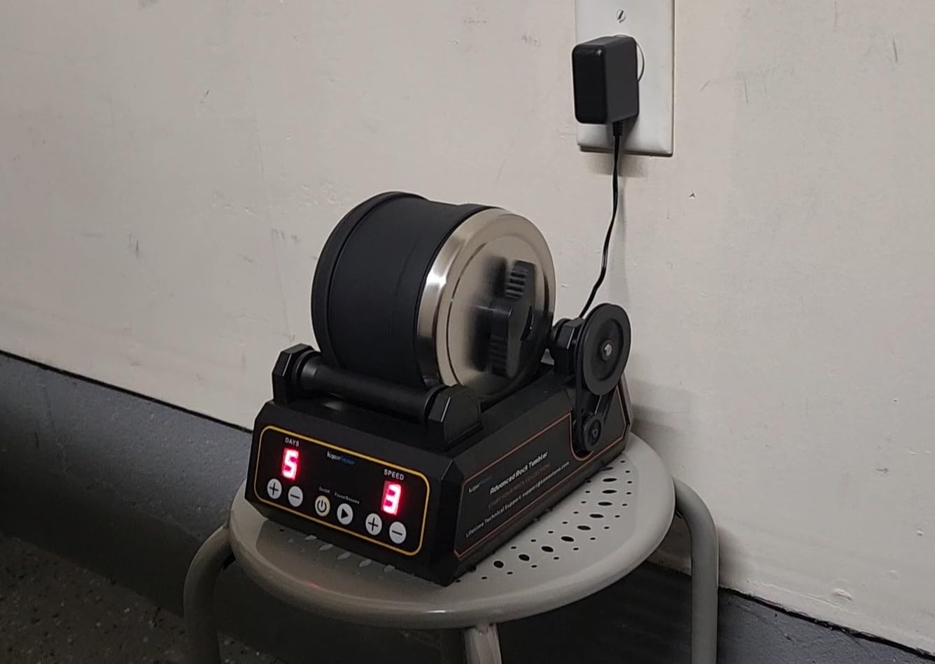 KomeStone K1 Quiet Rock Tumbler Kit for Adults, Kids & Families customer photo 2