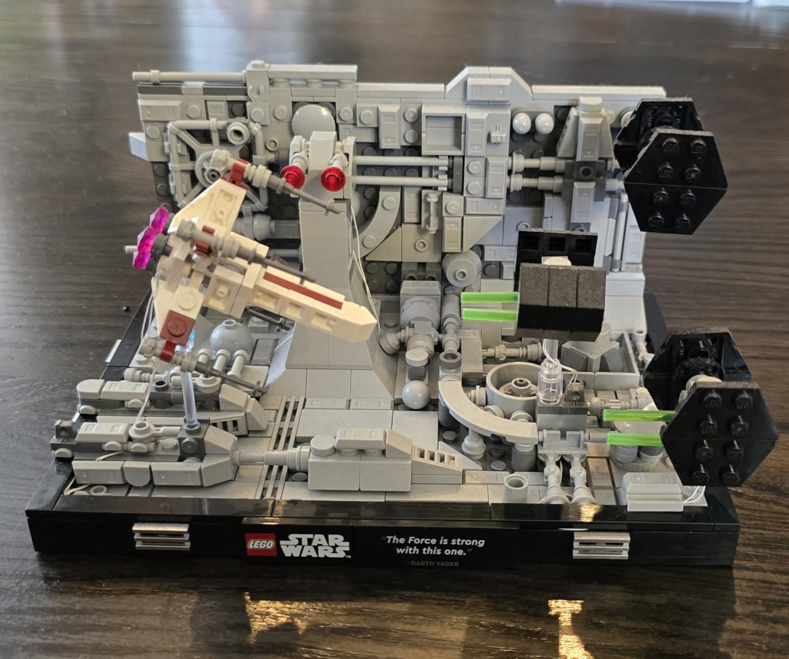 LEGO Star Wars Death Star Trench Run Diorama 75329 Building Kit for Adults; Brick-Built Collectible for Display (665 Pieces) customer photo 1