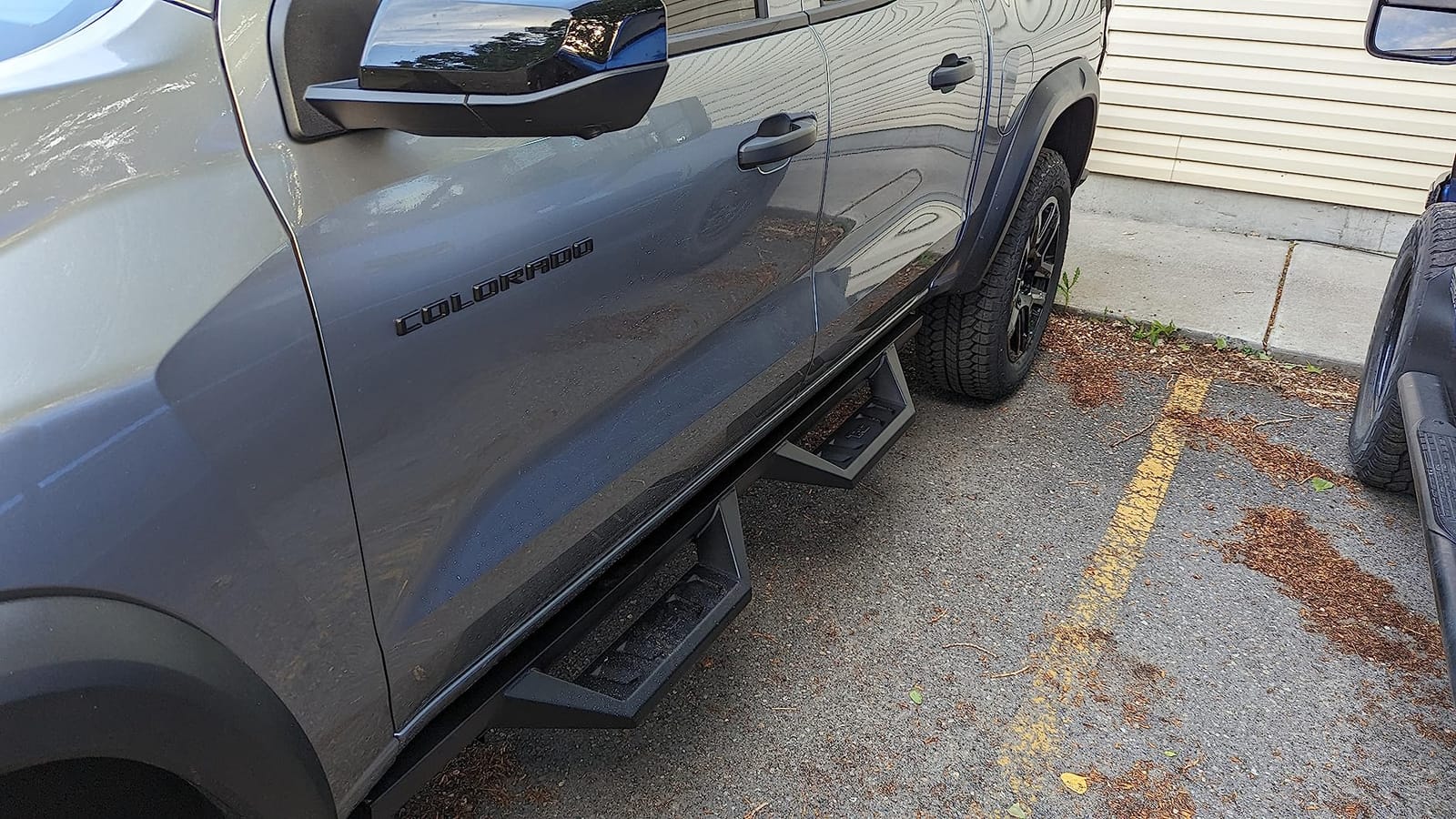 TAC Sidewinder Running Boards Fit 2015-2026 Chevy Colorado/GMC Canyon Crew Cab 4” Drop Side Step Nerf Bar Rocker Slider Pickup Truck Exterior Accessories 2pcs customer photo 2