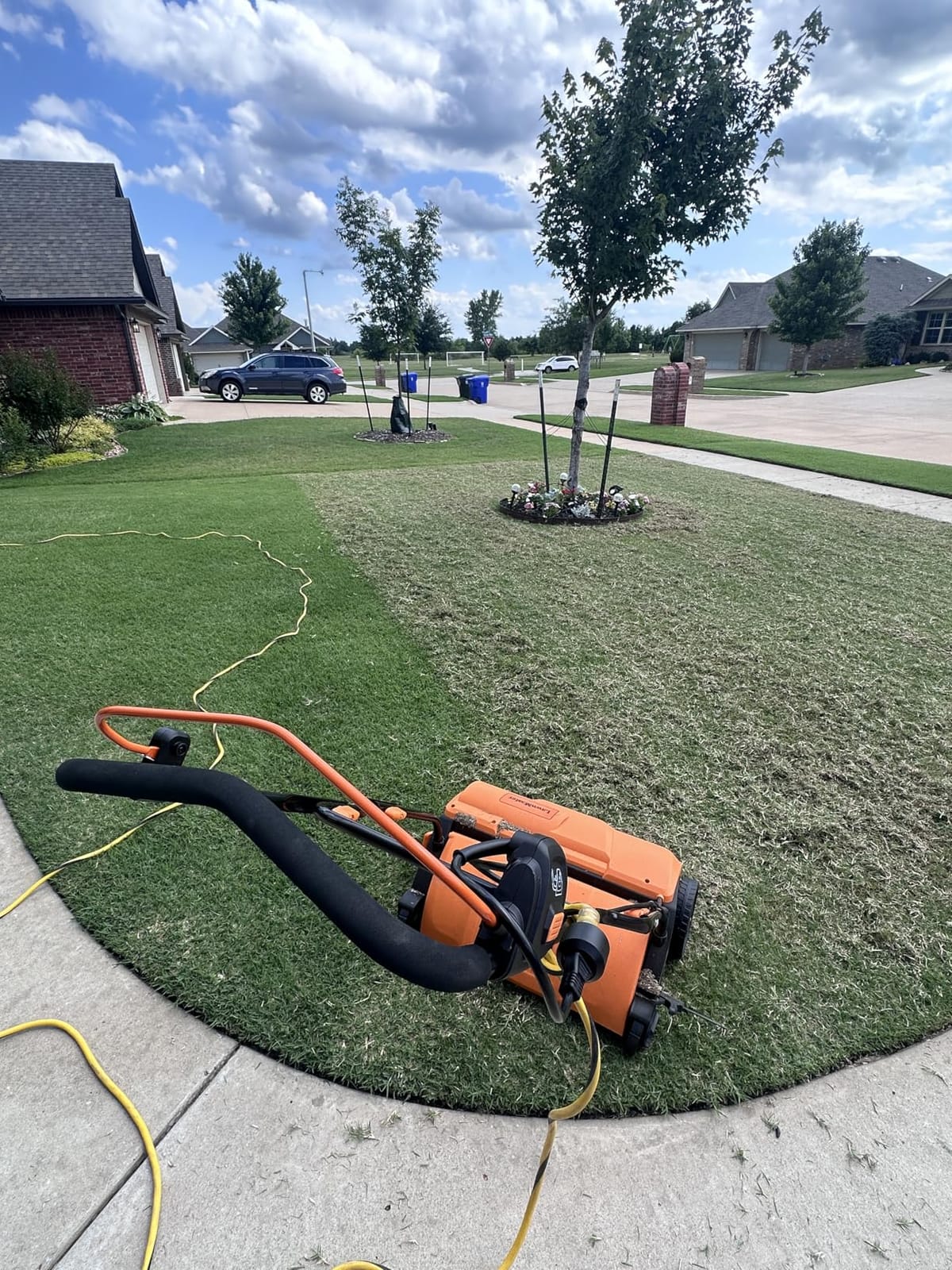 LawnMaster GV1212B Scarifier and Dethatcher 13-Inch 12AMP customer photo 1