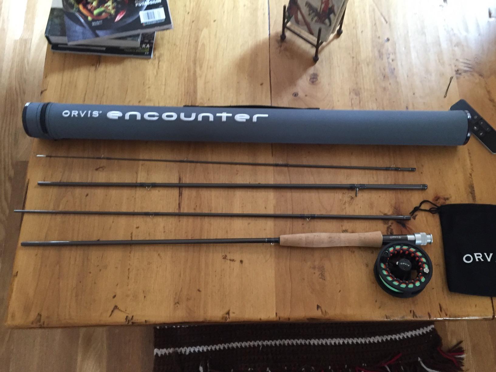 Orvis Encounter Fly Rod Outfit - 4Pc Fishing Rod and Reel Combo customer photo 1