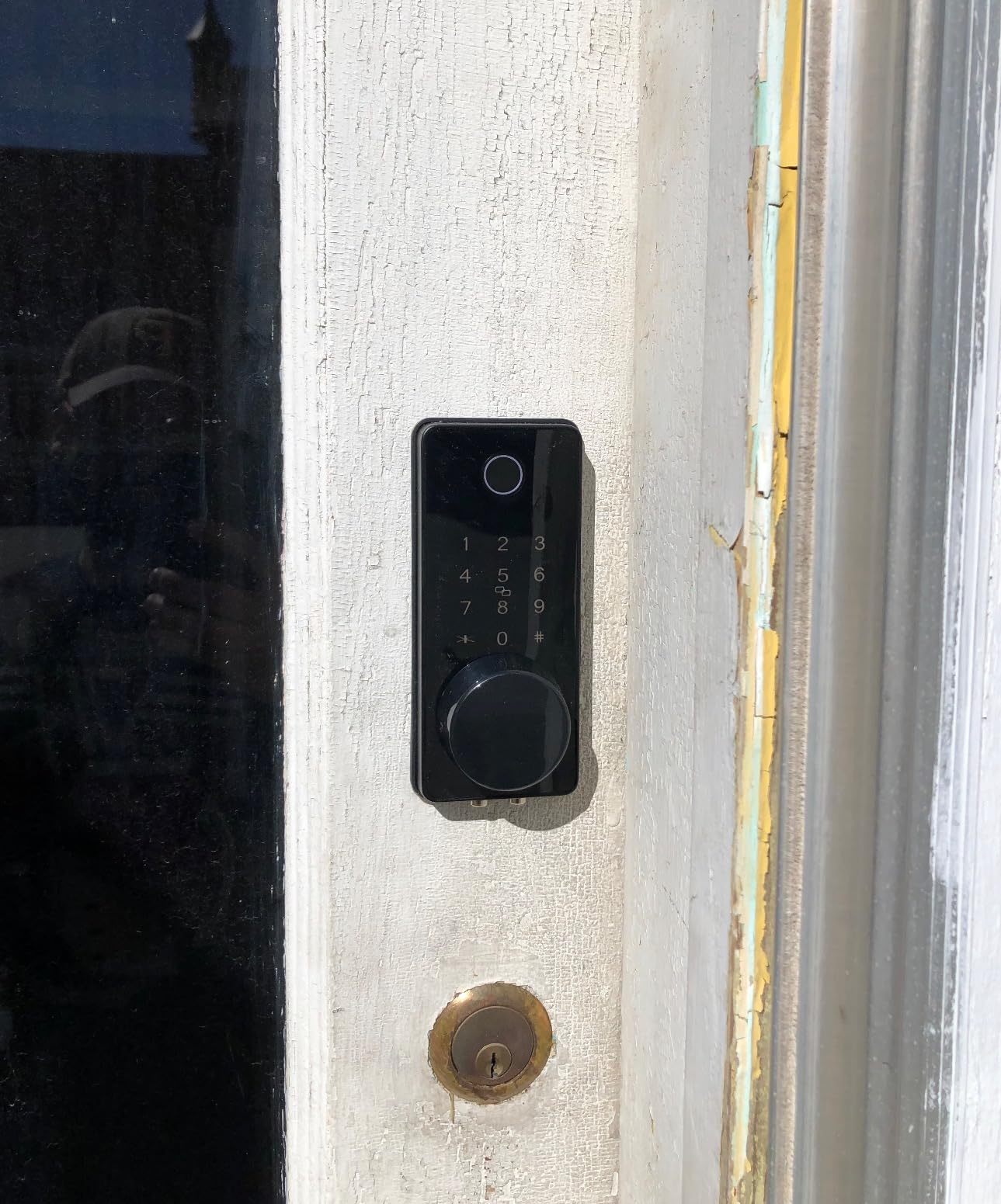 LOCKSTAR® Smart Door Lock • Keyless Entry Deadbolt Door Lock • Multiple Entry Methods – APP • Fingerprint Touch ID • Keypad Code • Card FOB • Traditional Key • Smart Home Devices customer photo 2