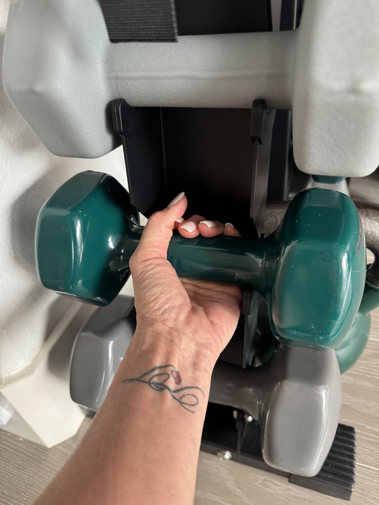 Dumbbell Rack Stand Only, Weight Rack for Dumbbells Compact A-Frame Home Gym Space Saver, 480/800 LBS Weight Capacity customer photo 2