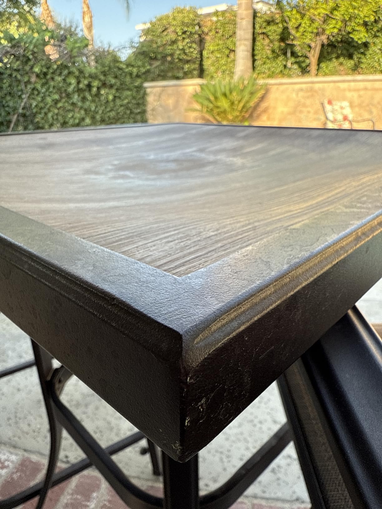 PHI VILLA Outdoor Patio Bar Set of 4,High Top Furniture Set customer photo 2