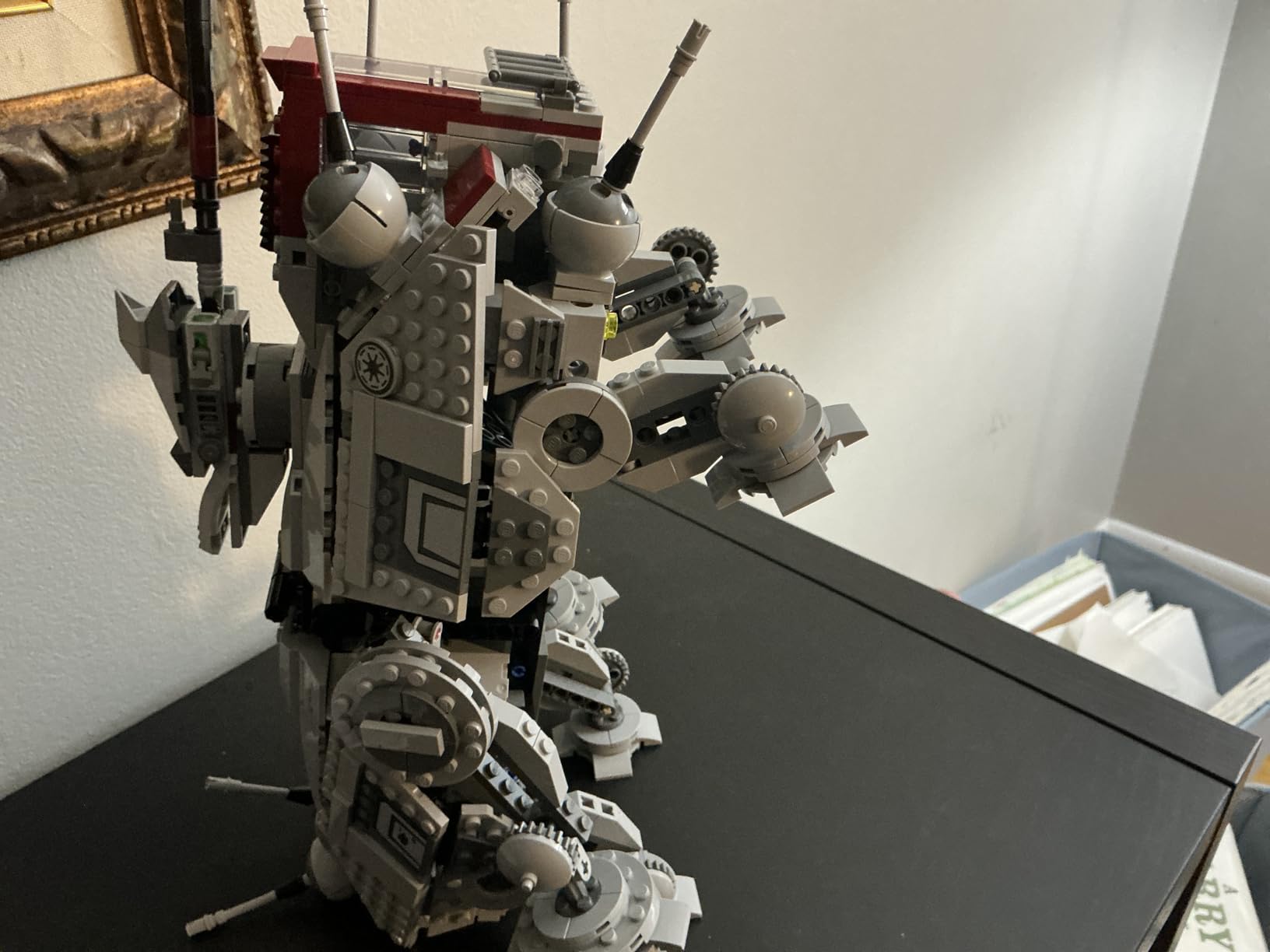LEGO Star Wars AT-TE Walker - Poseable Building Toy - Revenge of the Sith Set - Gift for Kids w/ 3 212th Clone Troopers, Dwarf Spider & Battle Droid Figures - 75337 customer photo 1