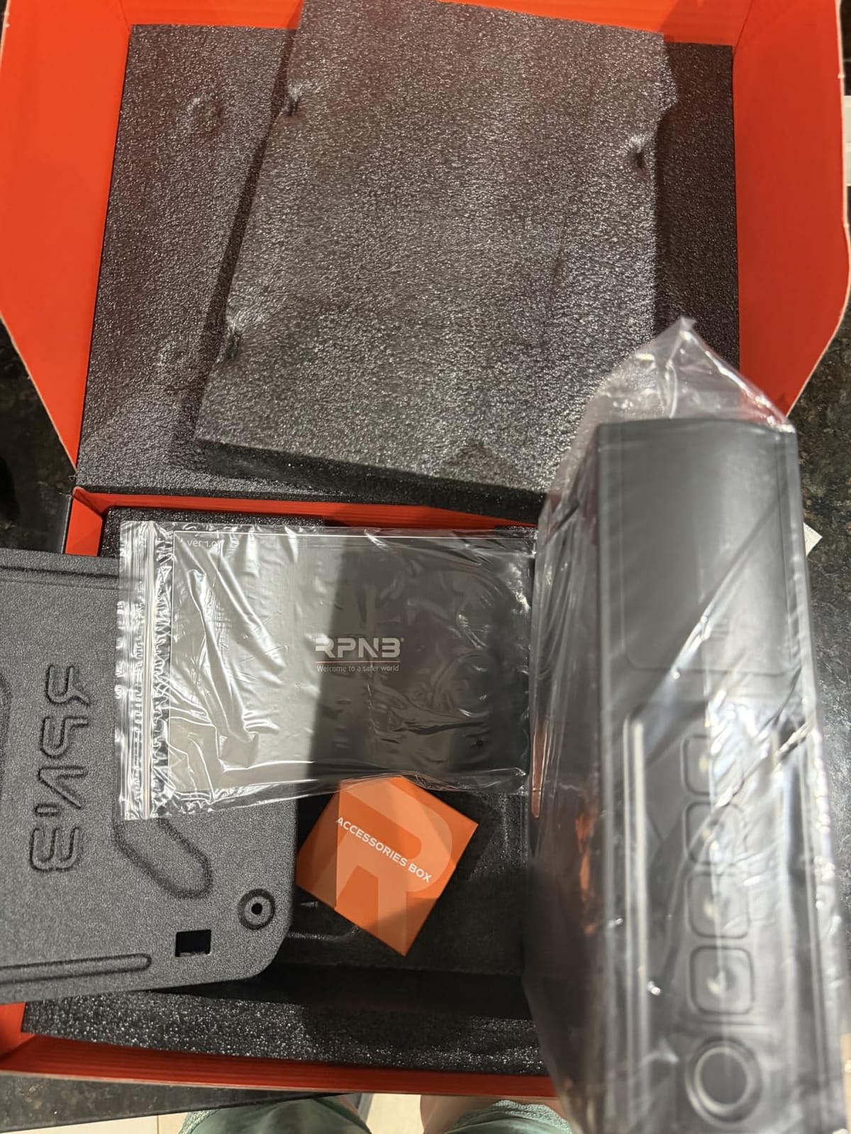 RPNB Bedside Gun Safe for Handgun,Biometric Handgun Safes,Small Pistol Safe customer photo 1