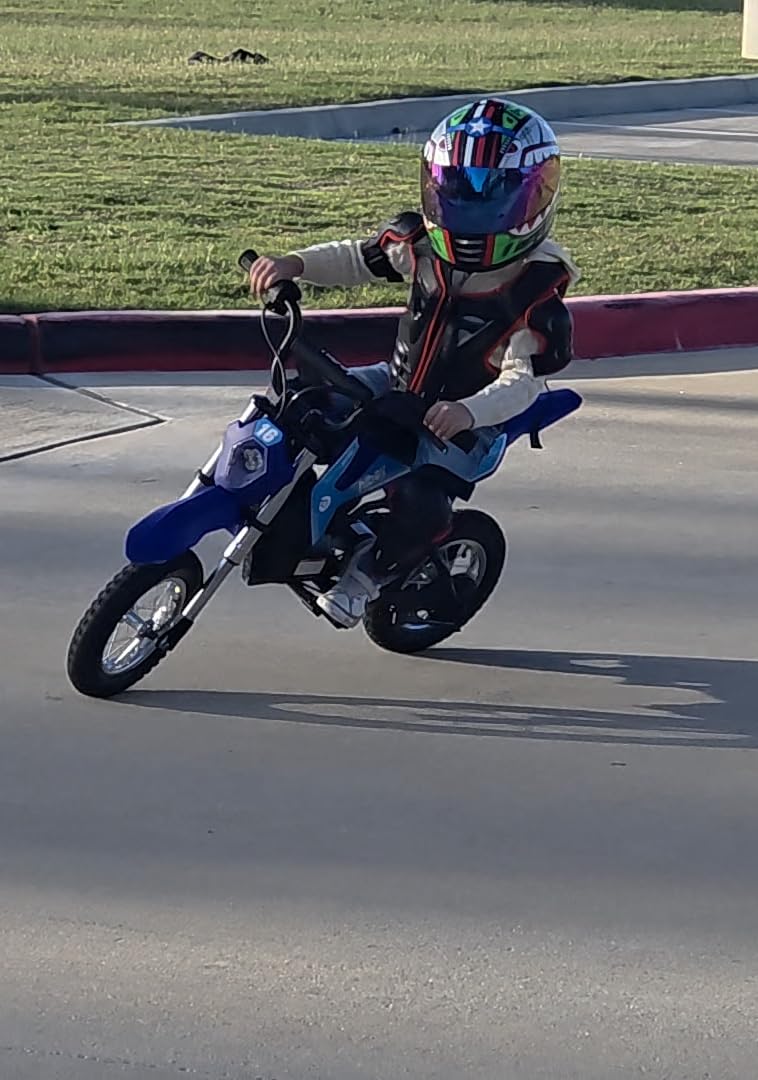 Hiboy DK1 36V Electric Dirt Bike for Kids, 300W & 15.5 MPH, Ages 3-10 customer photo 2