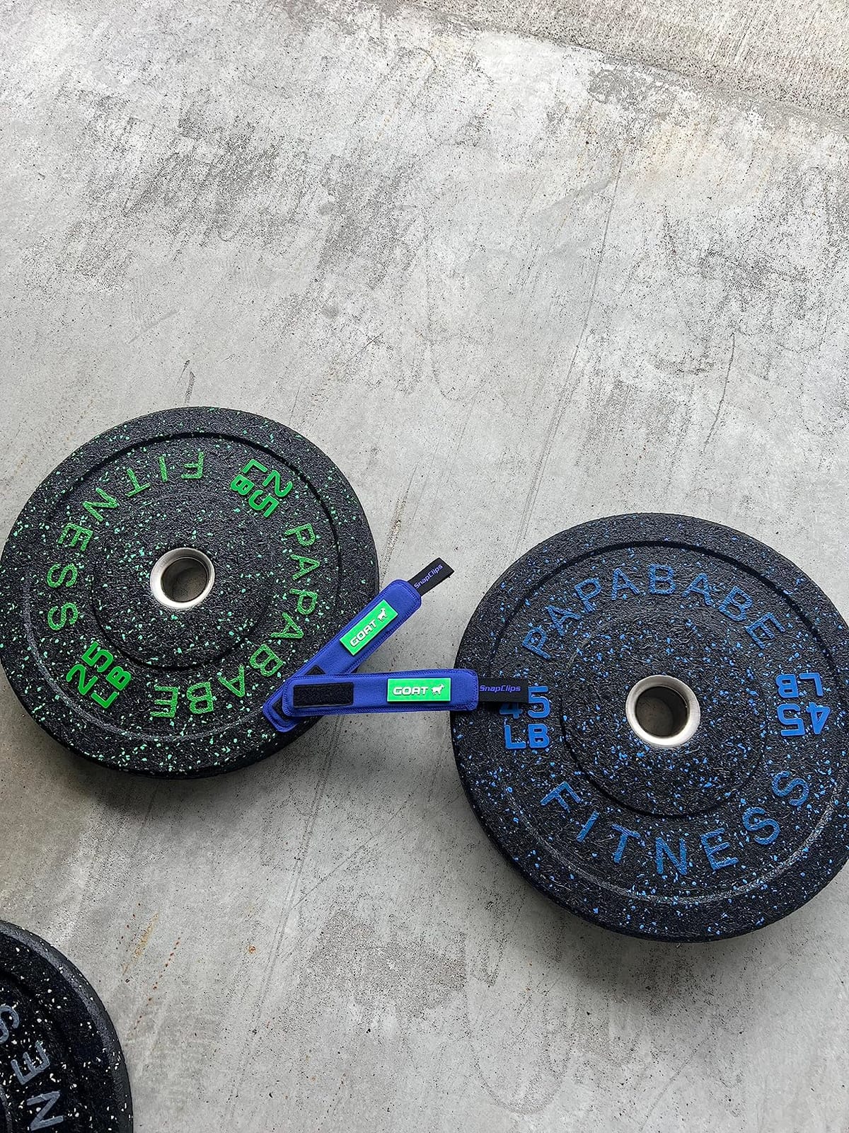Papababe 20-650lbs Bumper Plates 2