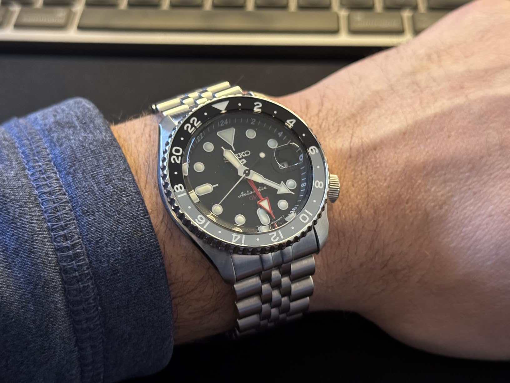 Seiko Watch Five Sports SKX Sports Style GMT Wristwatch customer photo 2