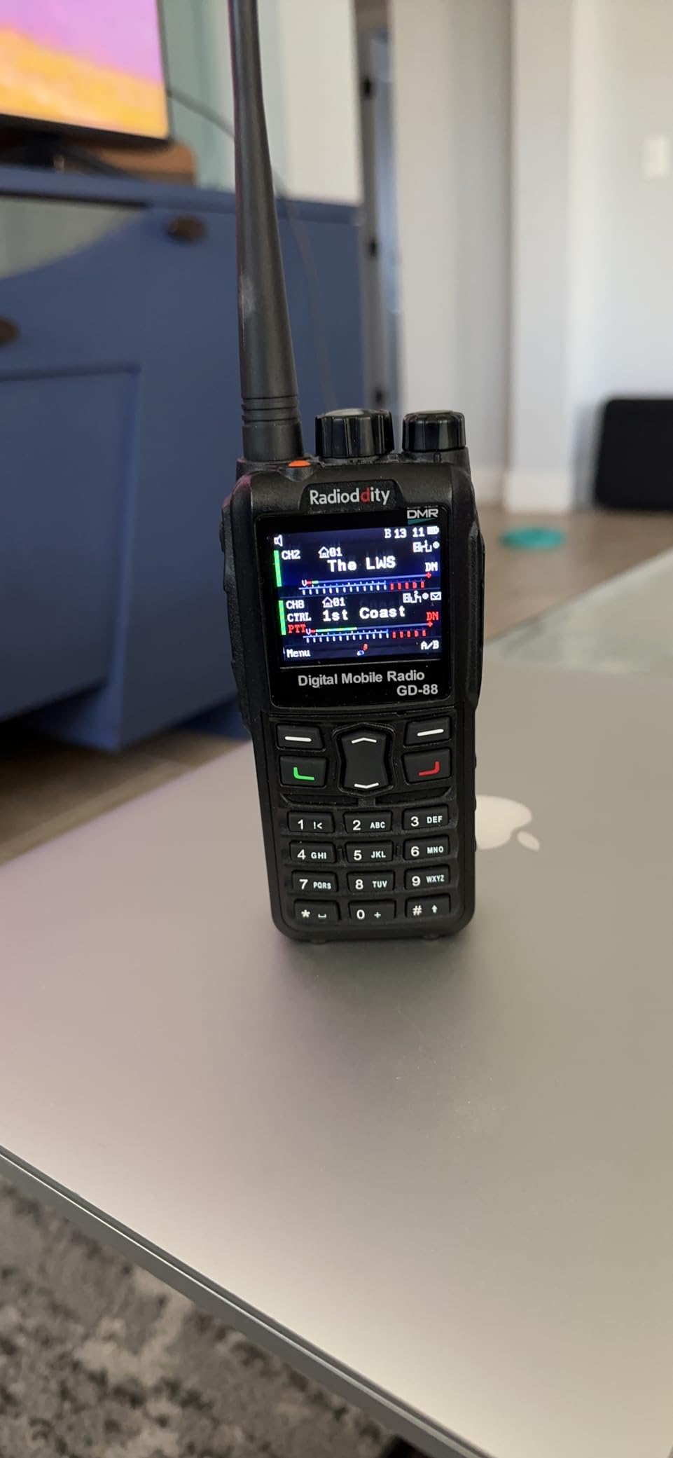 Radioddity GD-88 7W DMR Ham Radio, VHF UHF Dual Band Ham Two Way Radio customer photo 1